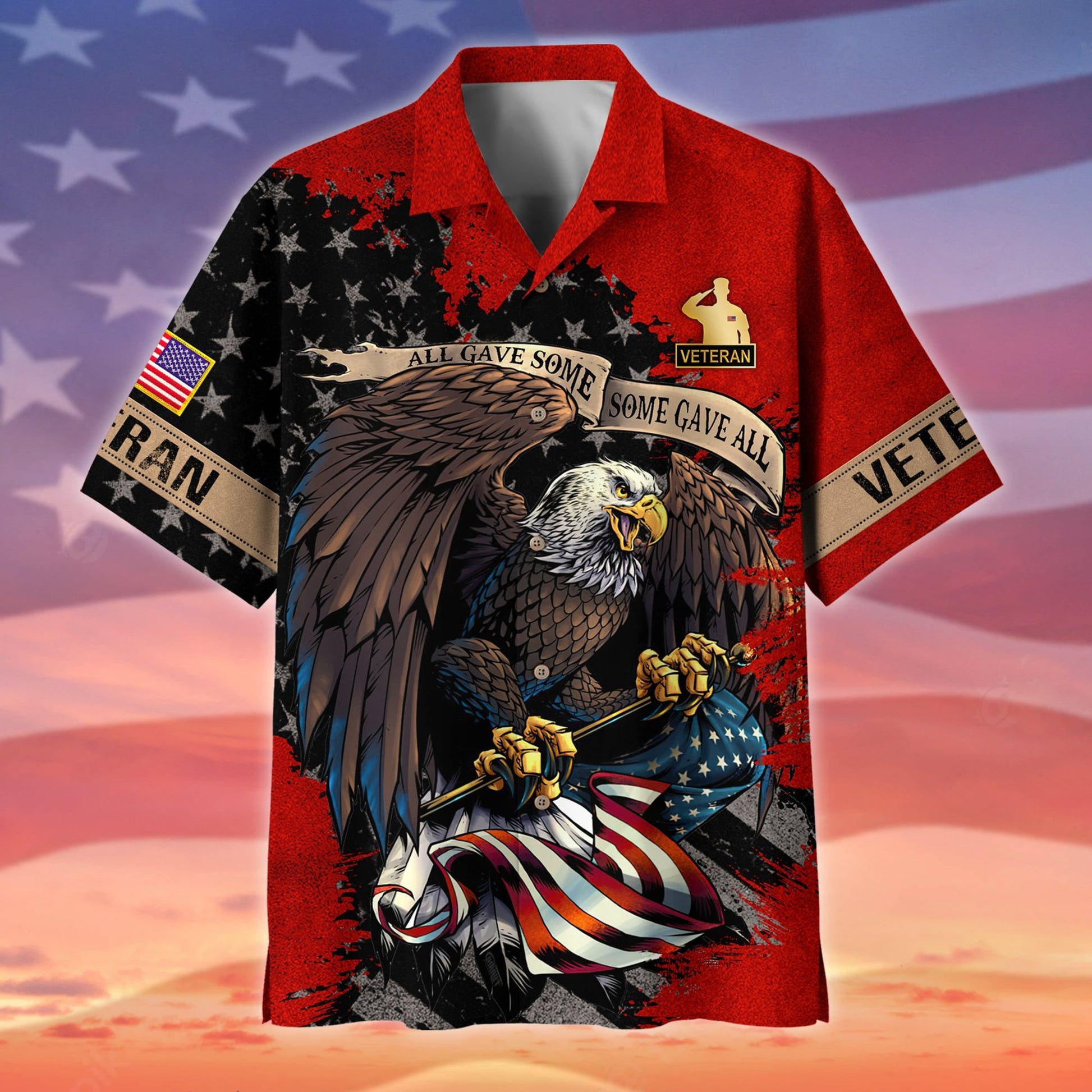 Premium All Gave Some Some Gave All US Veteran Polo And Hawaii Shirt NPVC140204