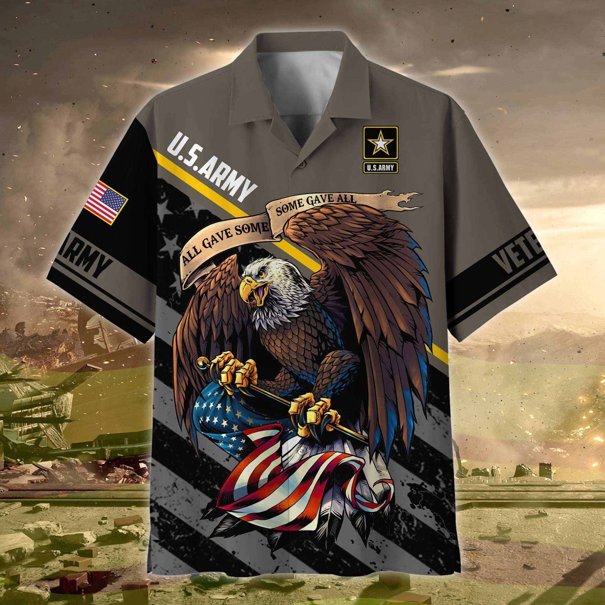 Premium Honoring All Who Served US Veteran Polo And Hawaii Shirt NPVC230202