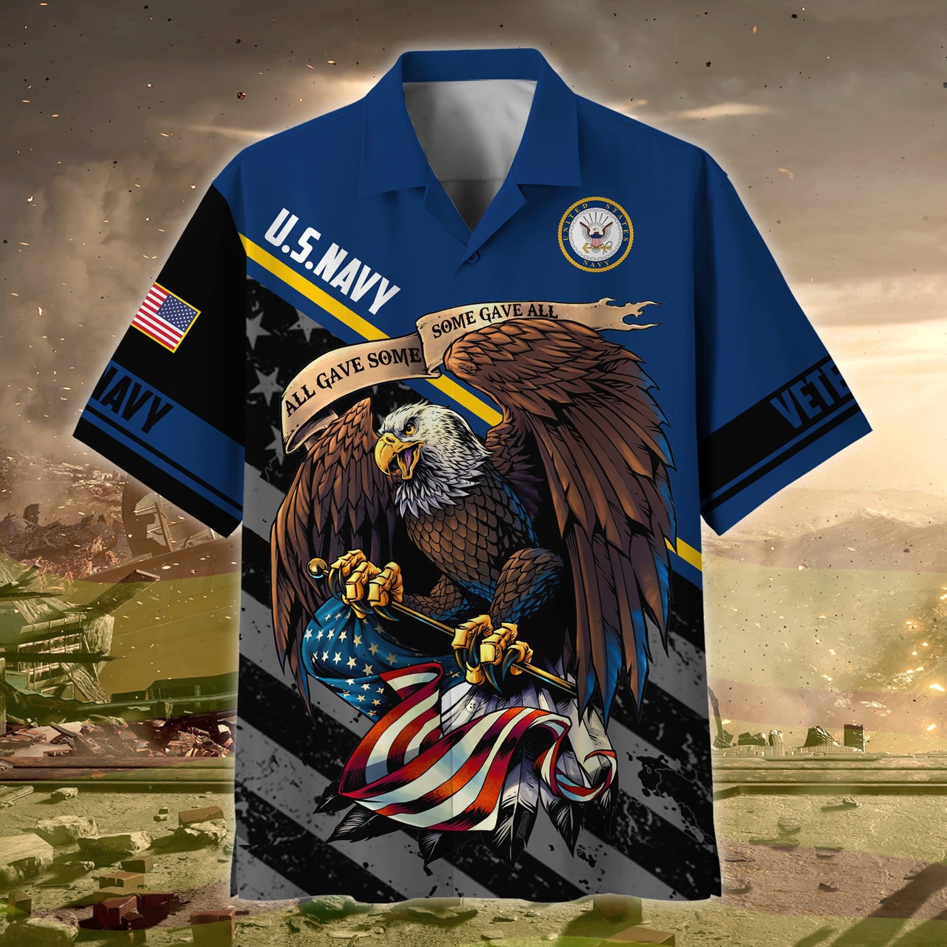 Premium Honoring All Who Served US Veteran Polo And Hawaii Shirt NPVC230202