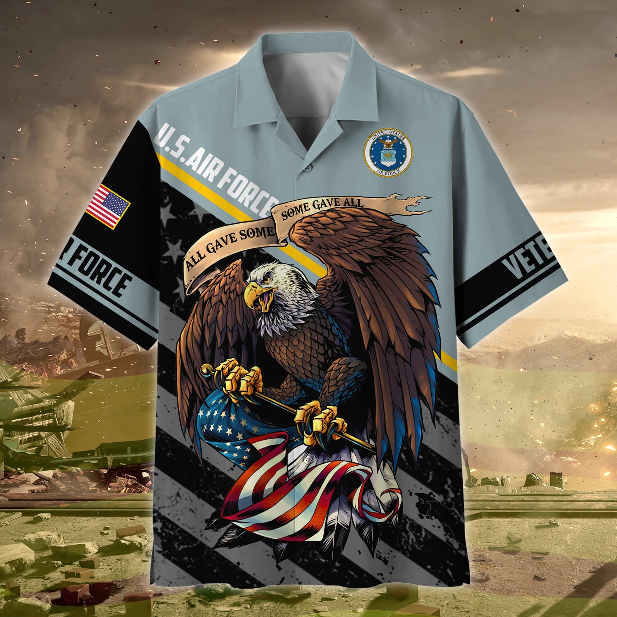Premium Honoring All Who Served US Veteran Polo And Hawaii Shirt NPVC230202