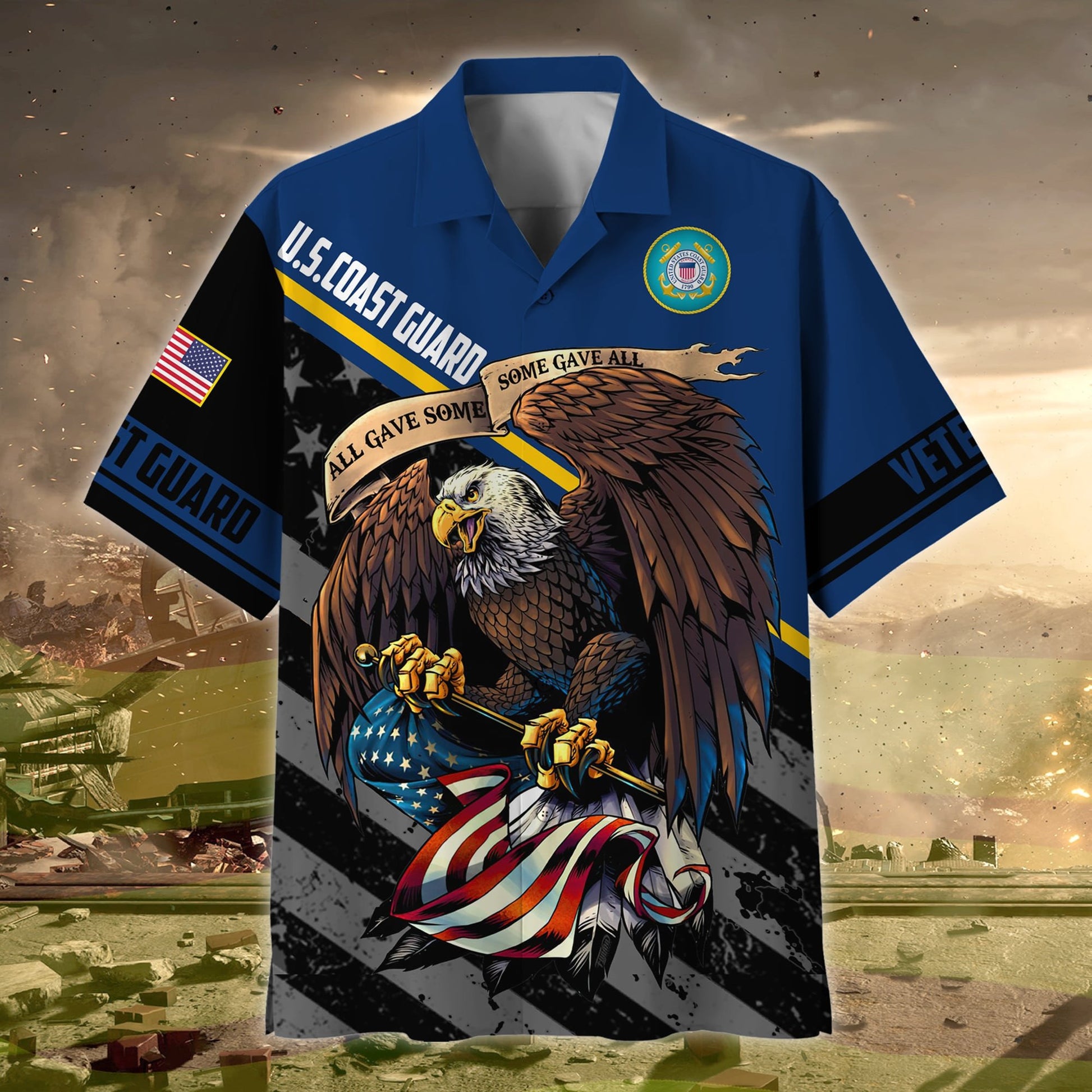 Premium Honoring All Who Served US Veteran Polo And Hawaii Shirt NPVC230202