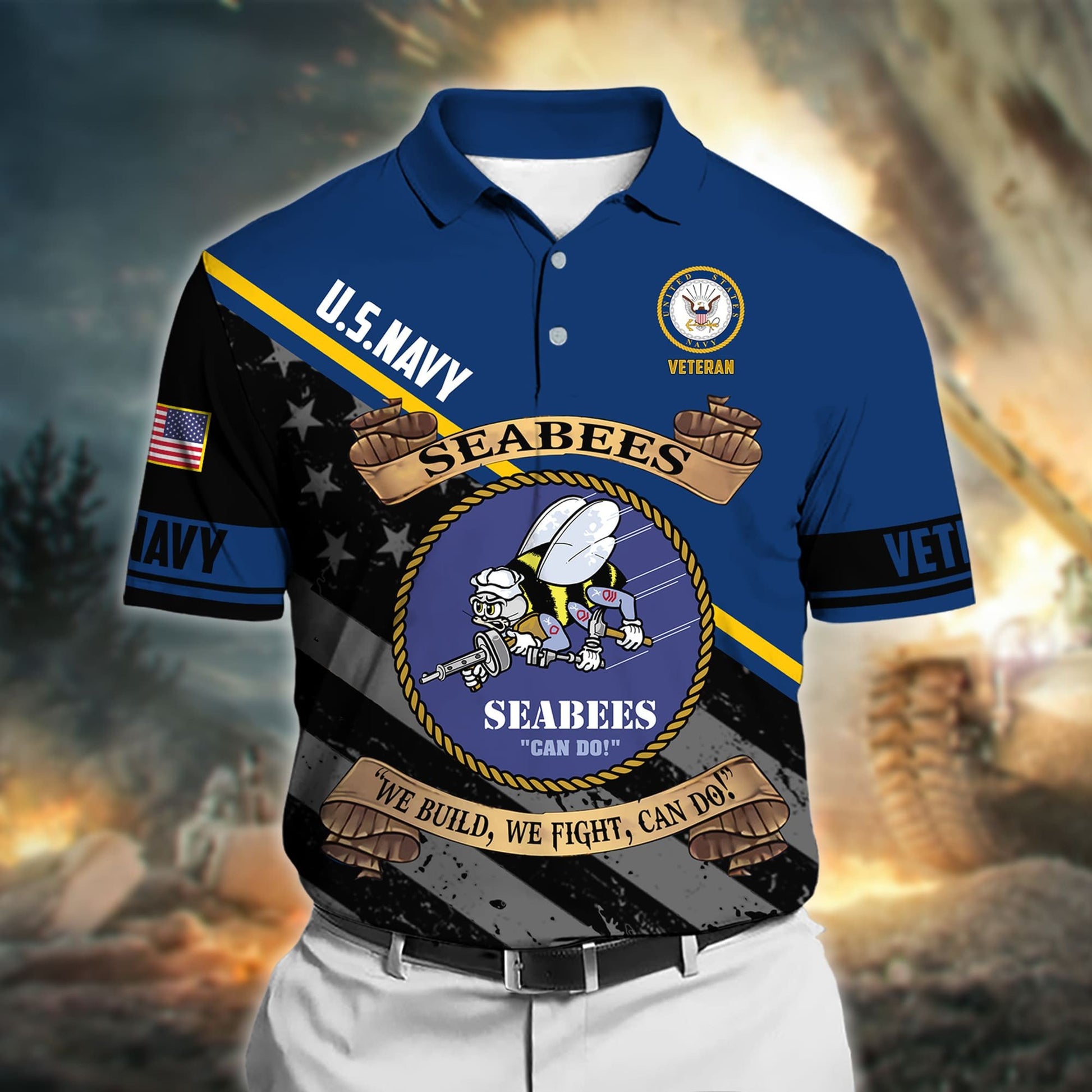 Premium All Gave Some Some Gave All US Veteran Polo Shirt NPVC230203