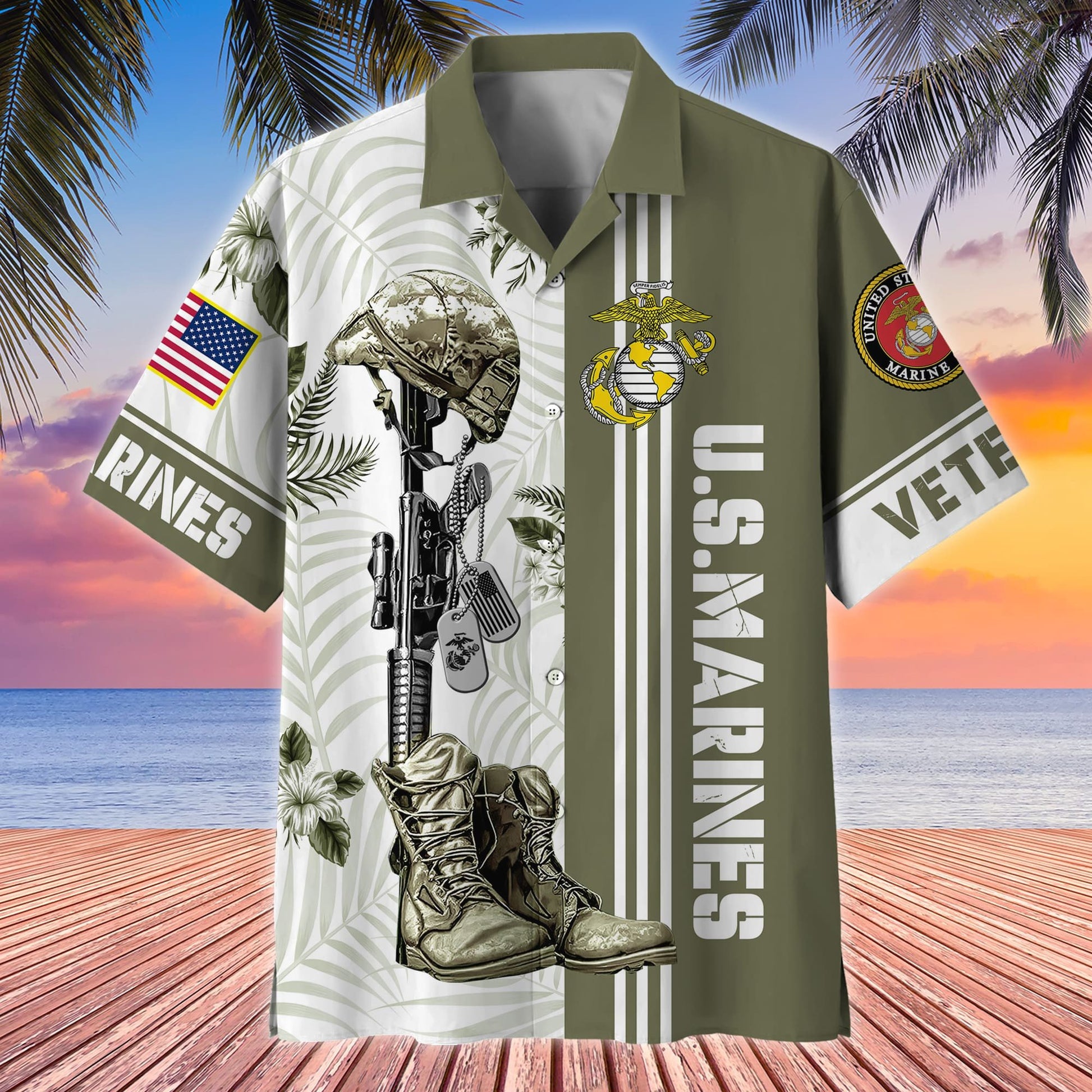 Premium Proudly Served US Veterans Hawaii Shirt APVC200702