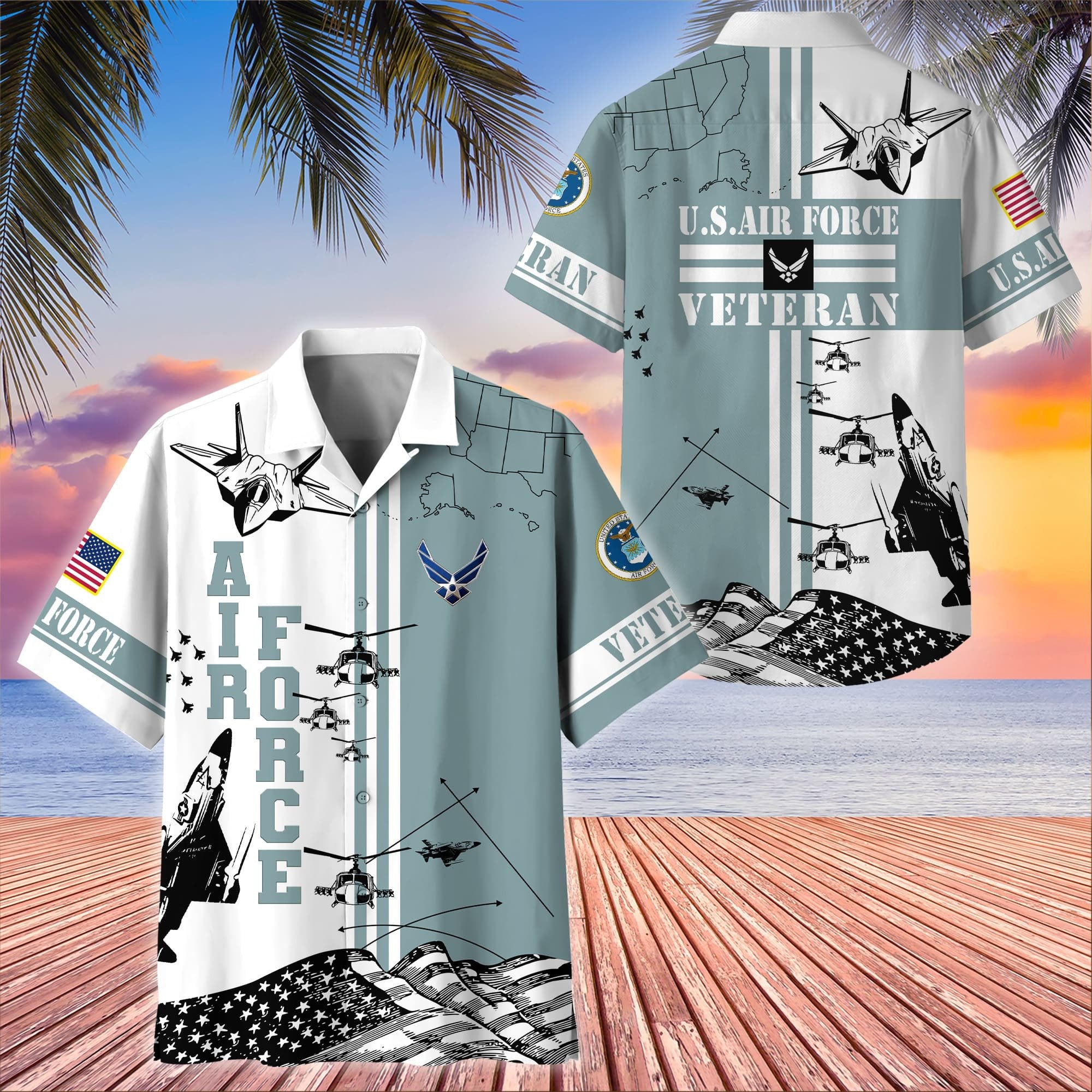 Premium Proudly Served US Veterans Hawaii Shirt NPVC020603