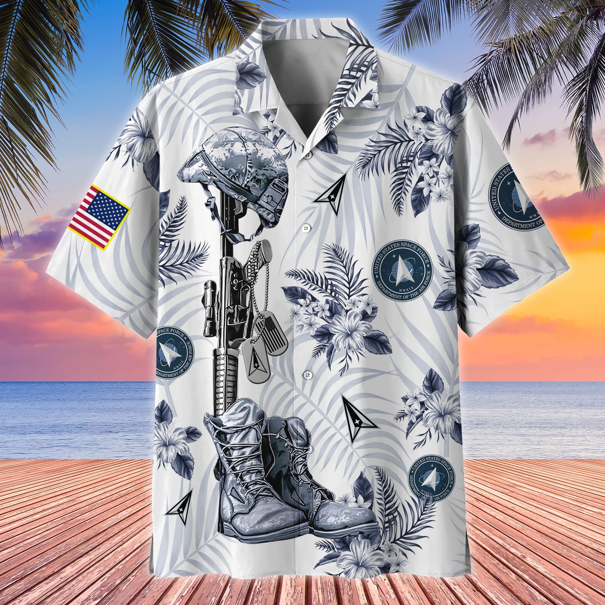 Premium Honoring All Who Served US Veteran Hawaii Shirt APVC200704
