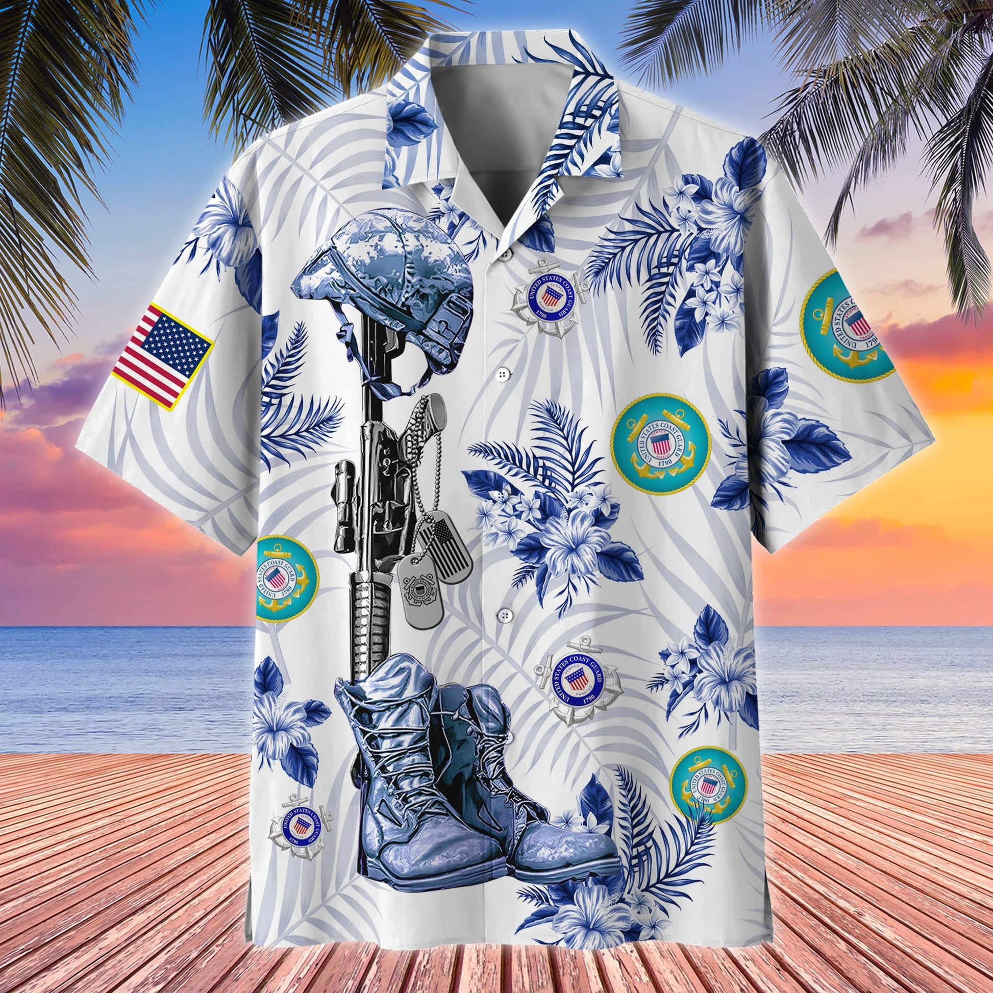 Premium Honoring All Who Served US Veteran Hawaii Shirt APVC200704