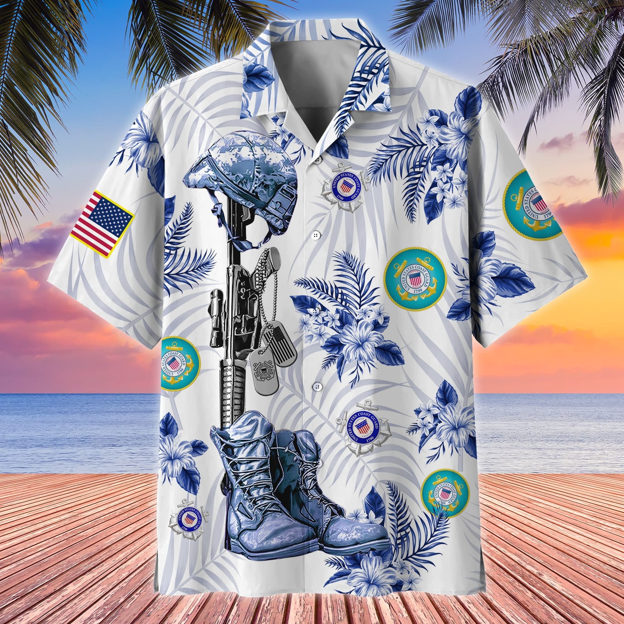 Premium Honoring All Who Served US Veteran Hawaii Shirt APVC200704