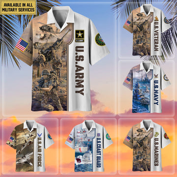 Premium Proudly Served US Veteran Hawaii Shirt APVC270701
