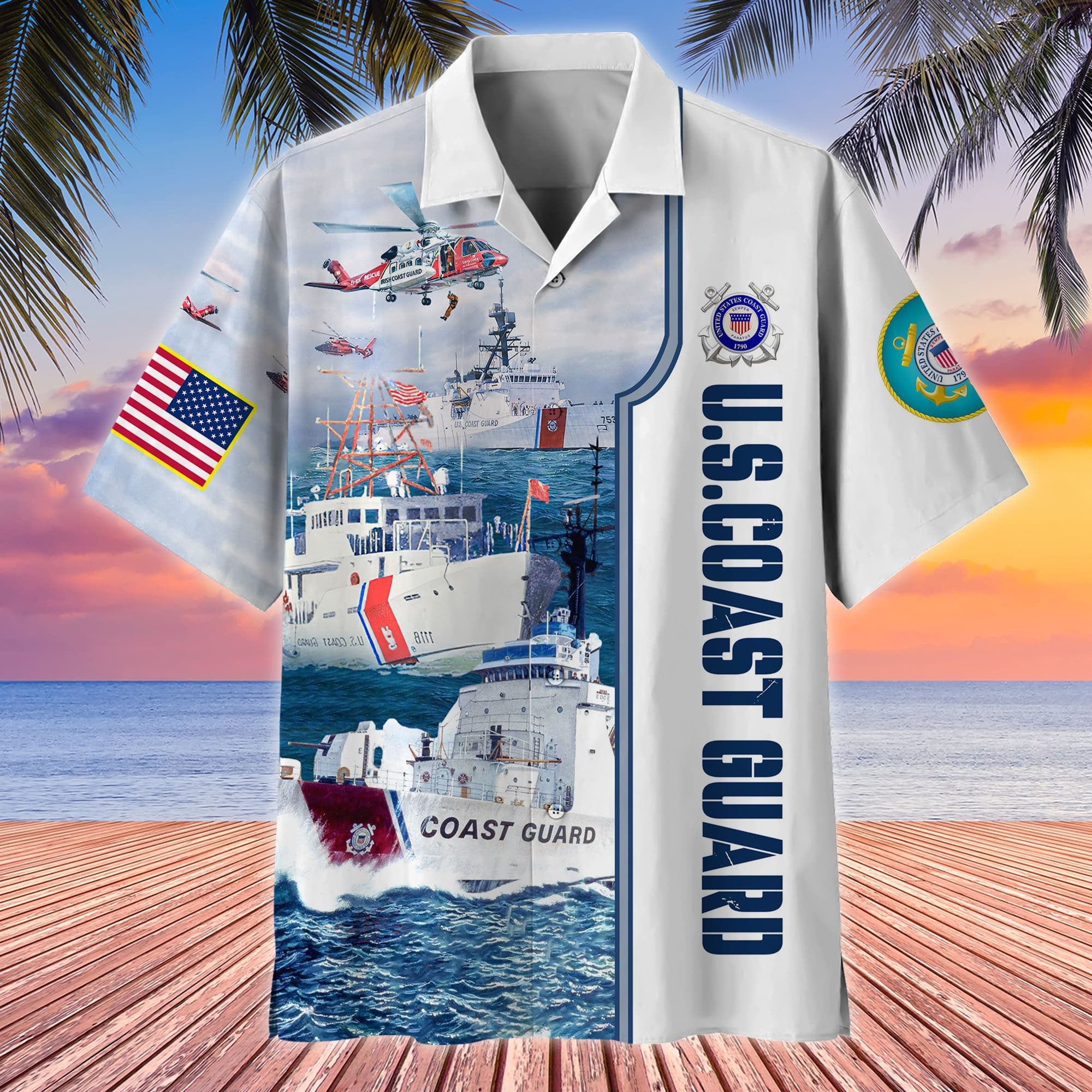 Premium Proudly Served US Veteran Hawaii Shirt APVC270701