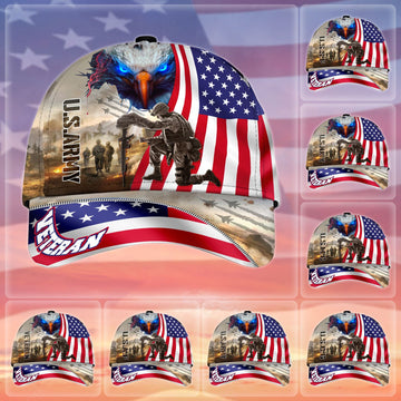 Premium Proudly Served US Veteran Cap APVC310702