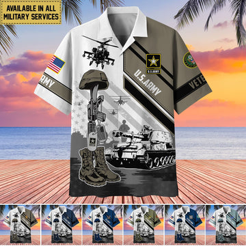 Premium Honoring All Who Served US Veteran Hawaii Shirt APVC080802
