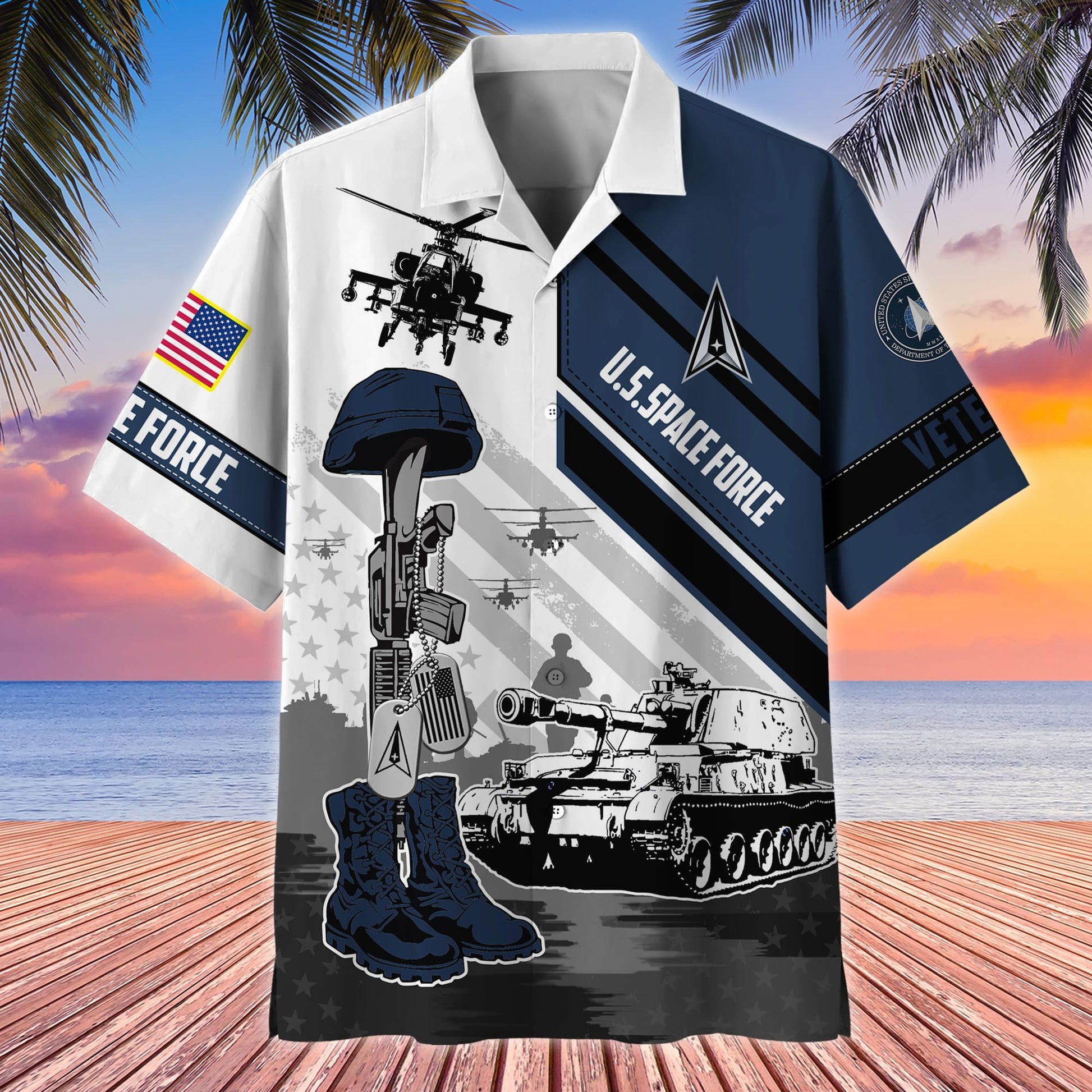 Premium Honoring All Who Served US Veteran Hawaii Shirt APVC080802