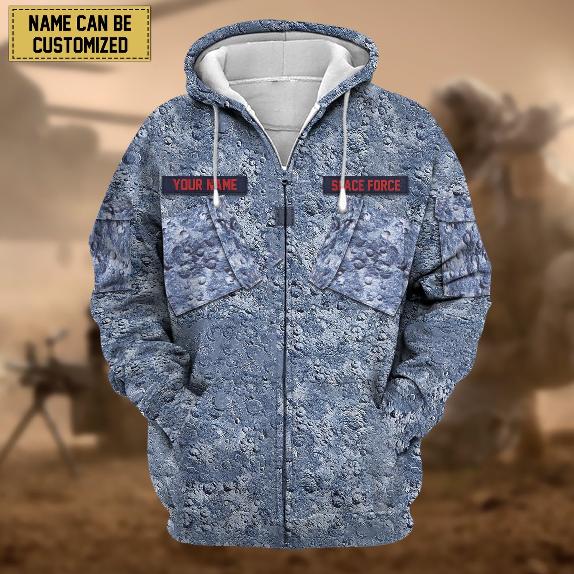 Premium Personalized US Veteran Zip Hoodie APVC080808