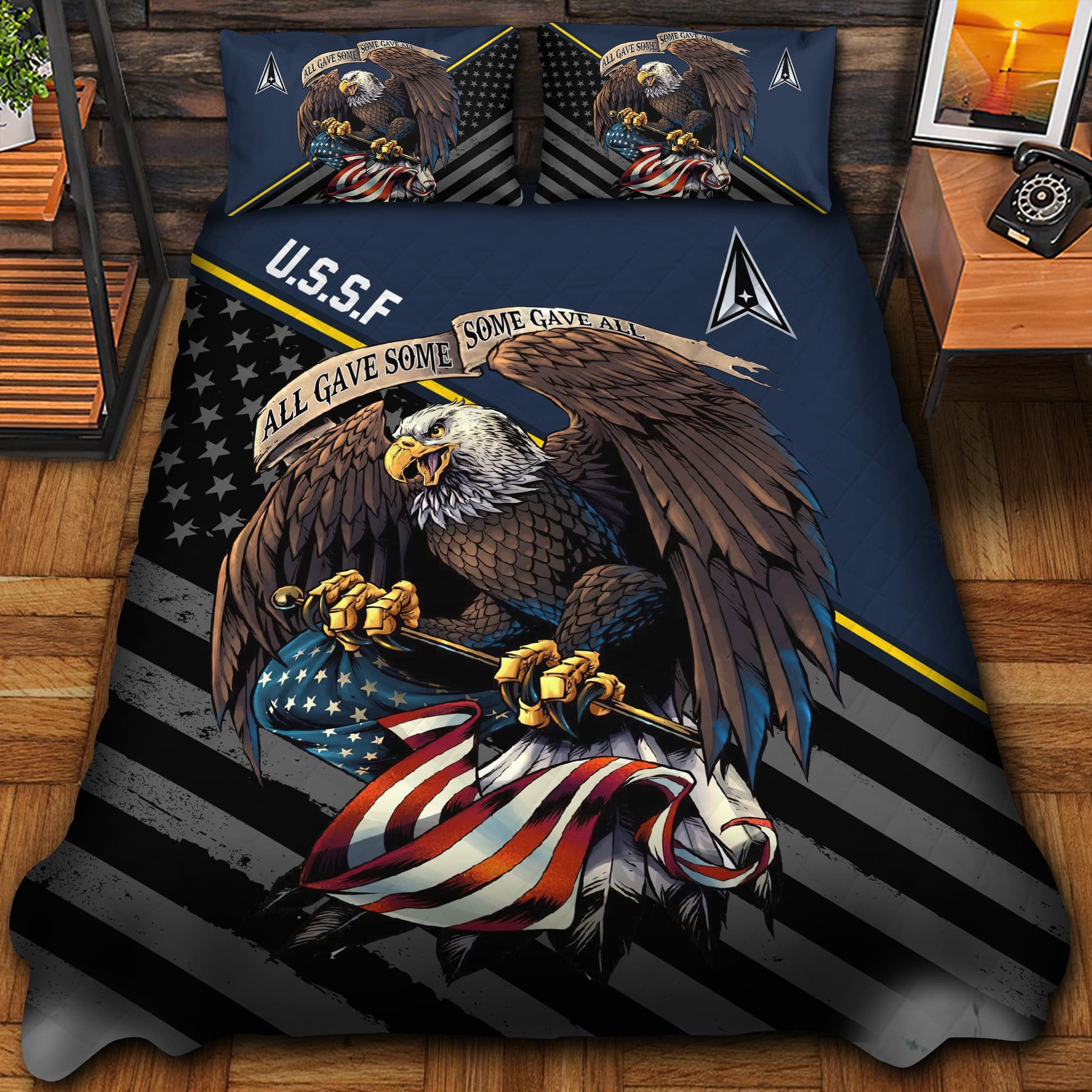 Premium All Gave Some Some Gave All US Veteran Bedding Set APVC290802