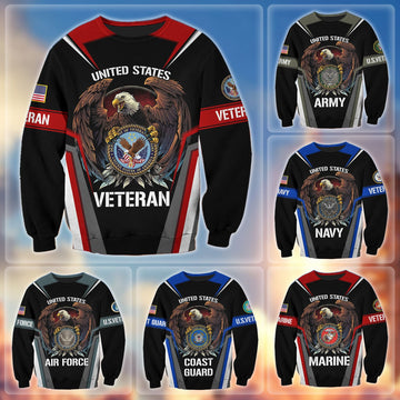 Premium Multiservice US Veteran Sweatshirt APVC271010