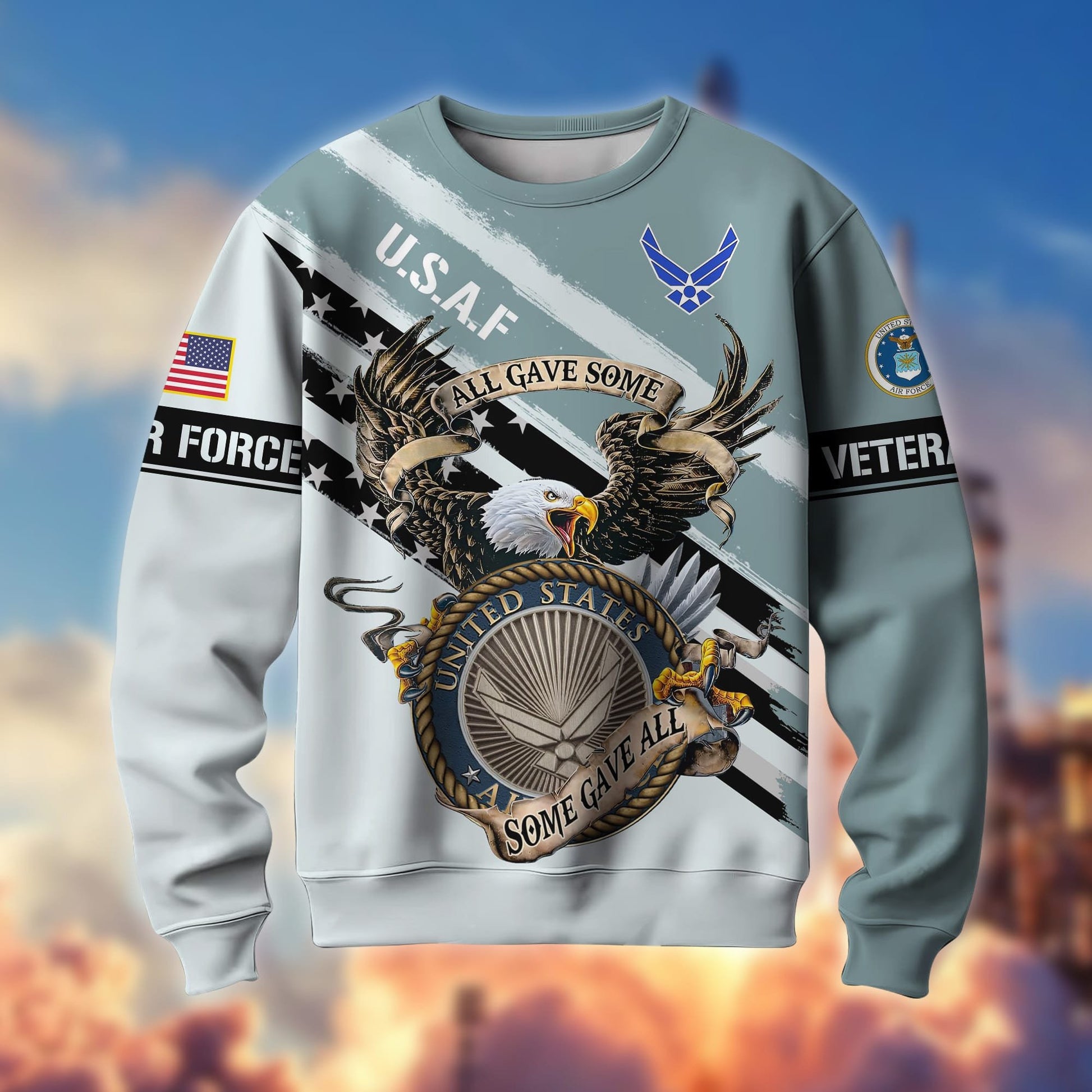 Premium Honoring All Who Served US Veterans Sweatshirt APVC161101