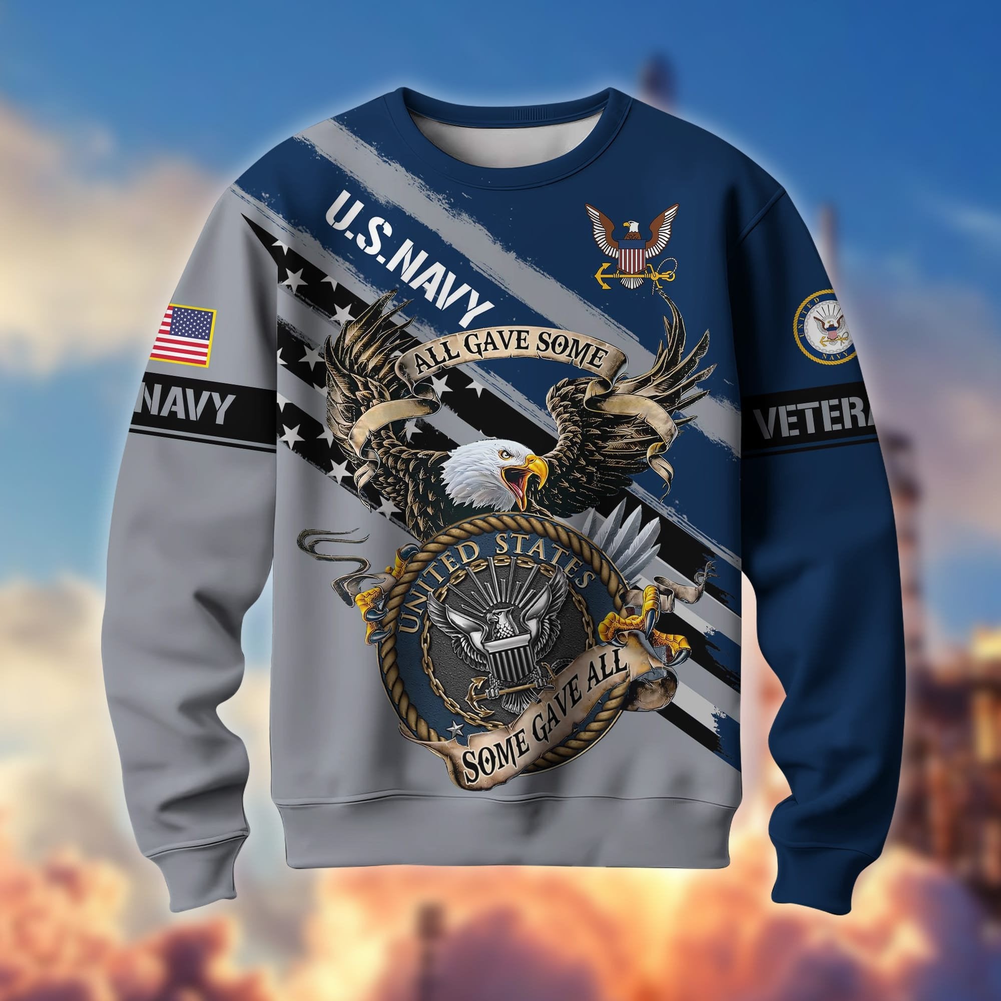 Premium Honoring All Who Served US Veterans Sweatshirt APVC161101