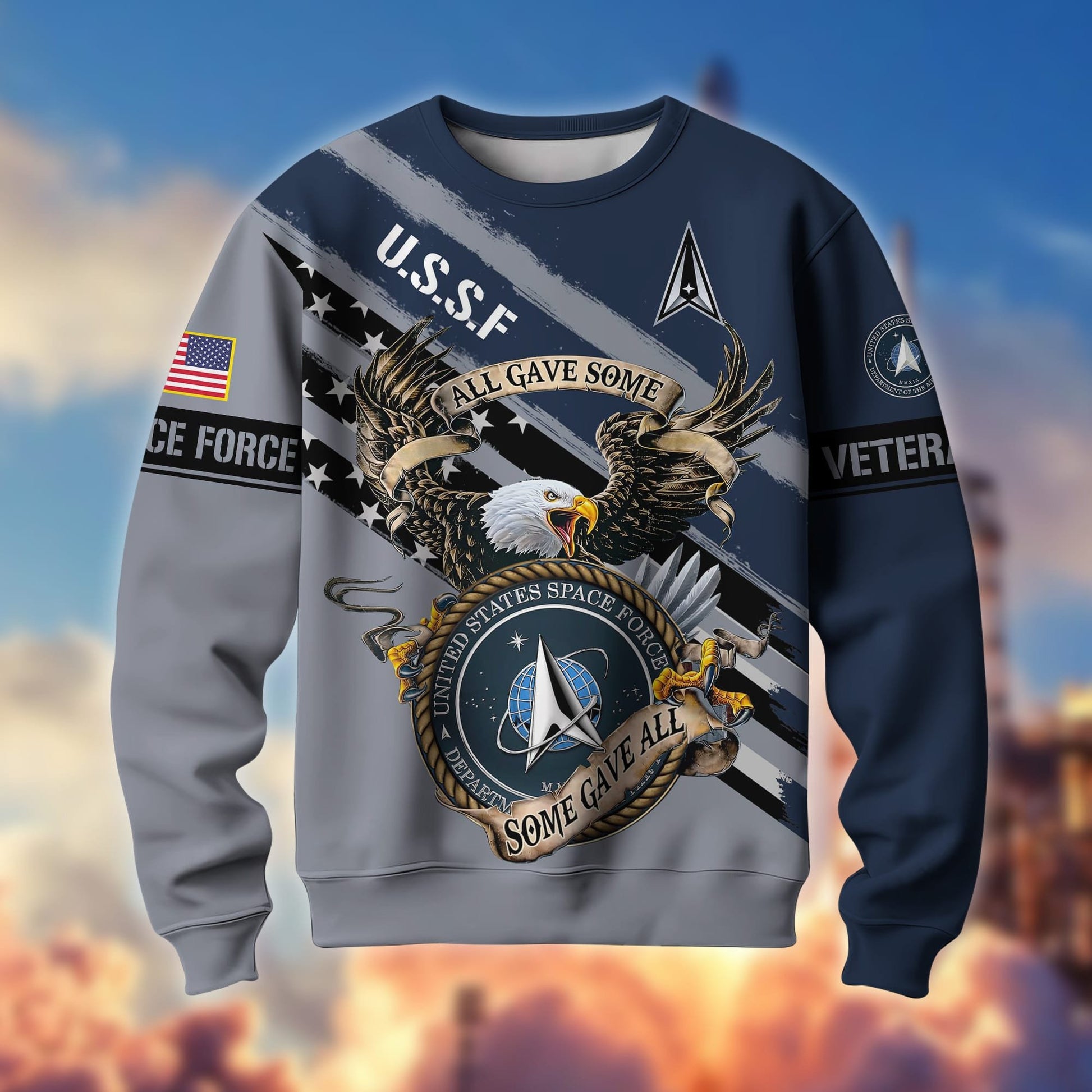 Premium Honoring All Who Served US Veterans Sweatshirt APVC161101