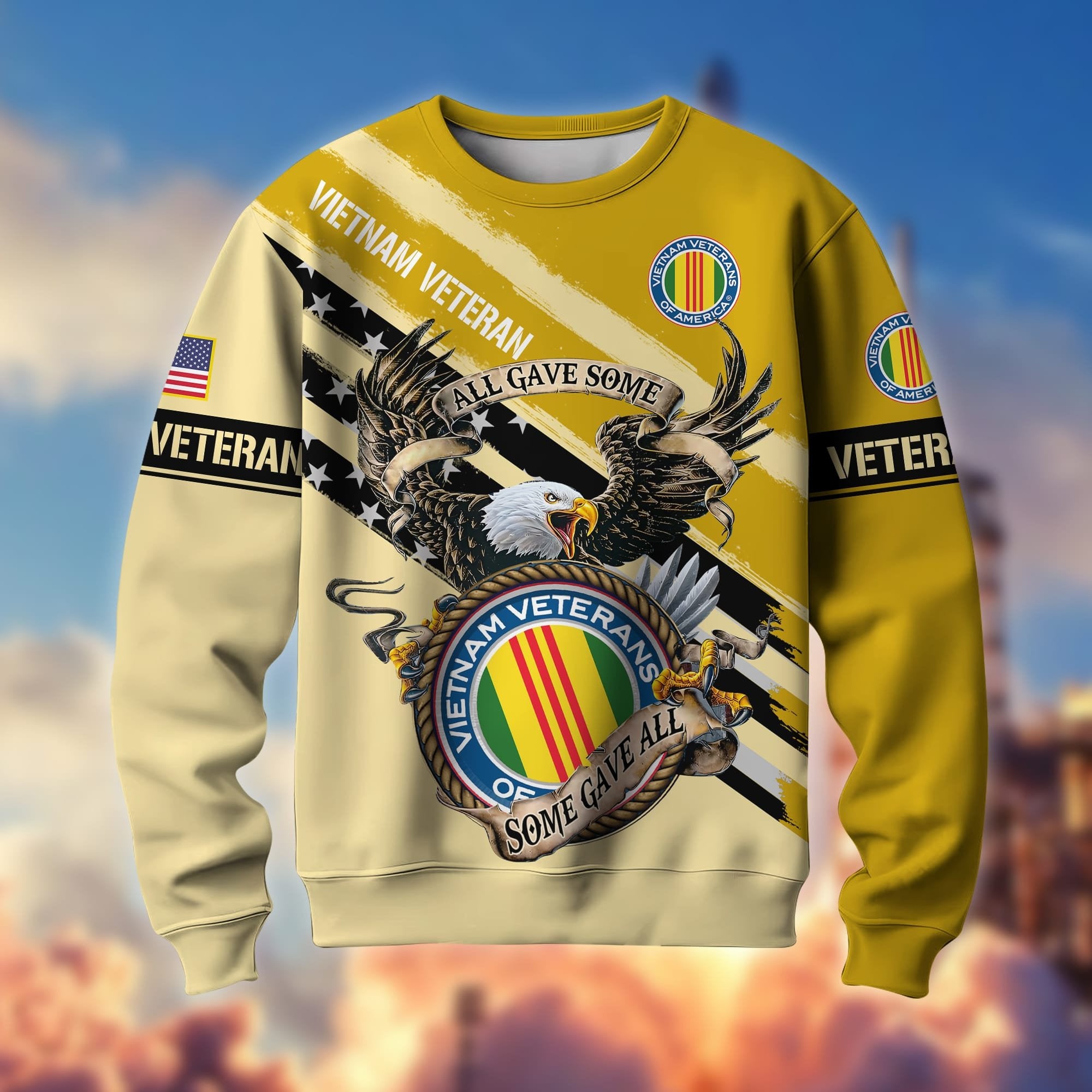 Premium Honoring All Who Served US Veterans Sweatshirt APVC161101