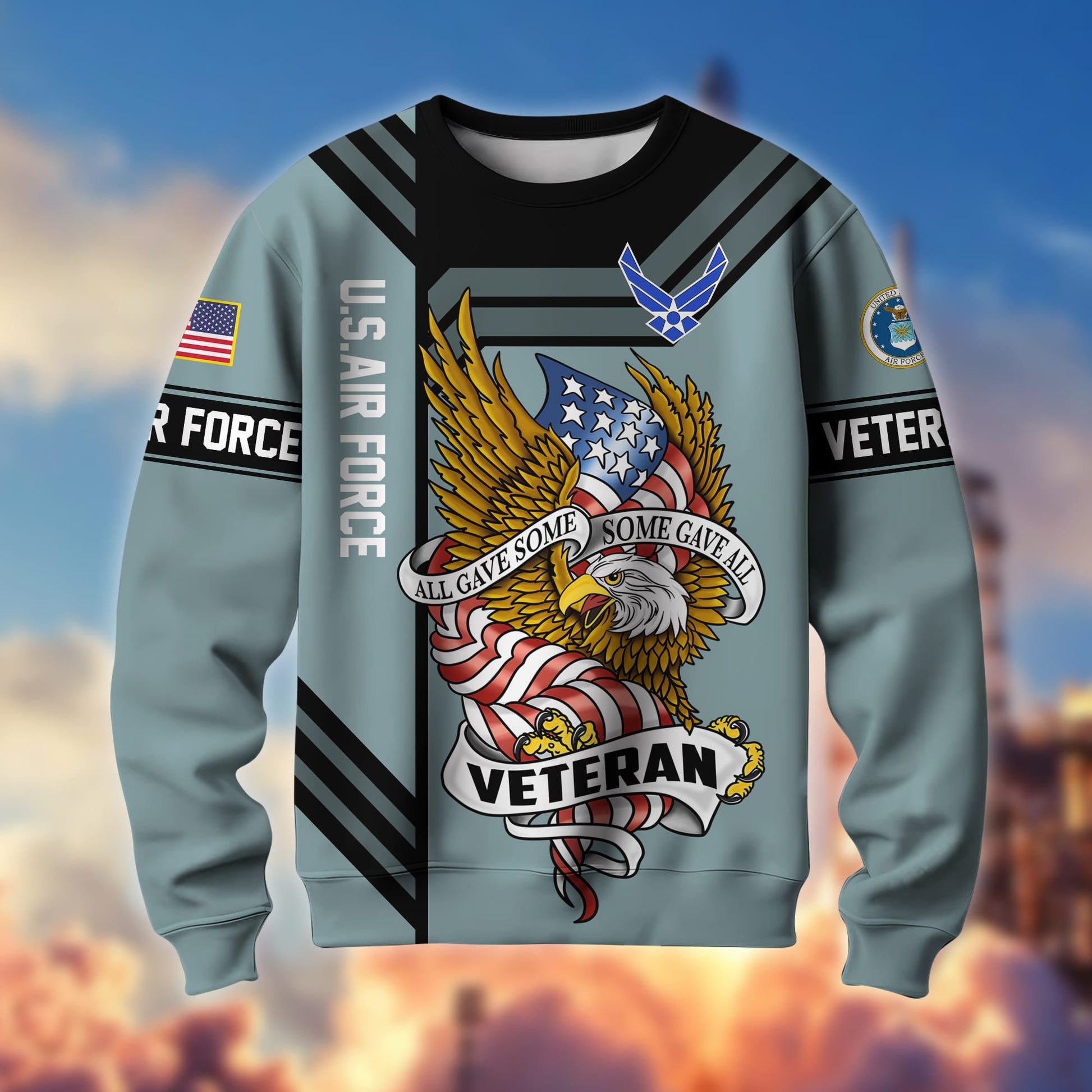 Premium All Gave Some Some Gave All US Veteran Sweatshirt APVC221202