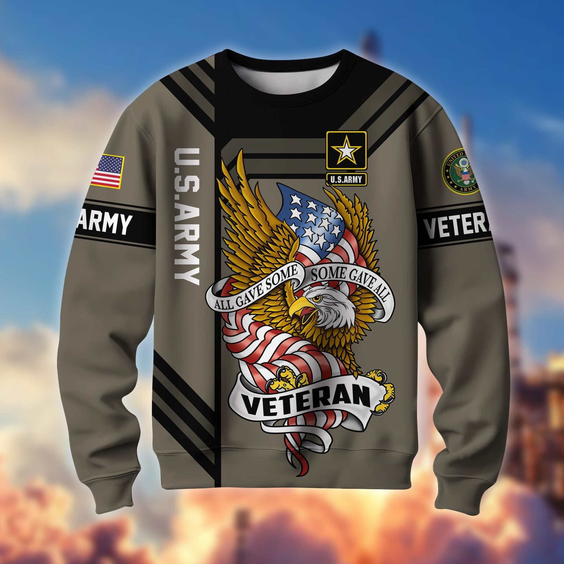 Premium All Gave Some Some Gave All US Veteran Sweatshirt APVC221202
