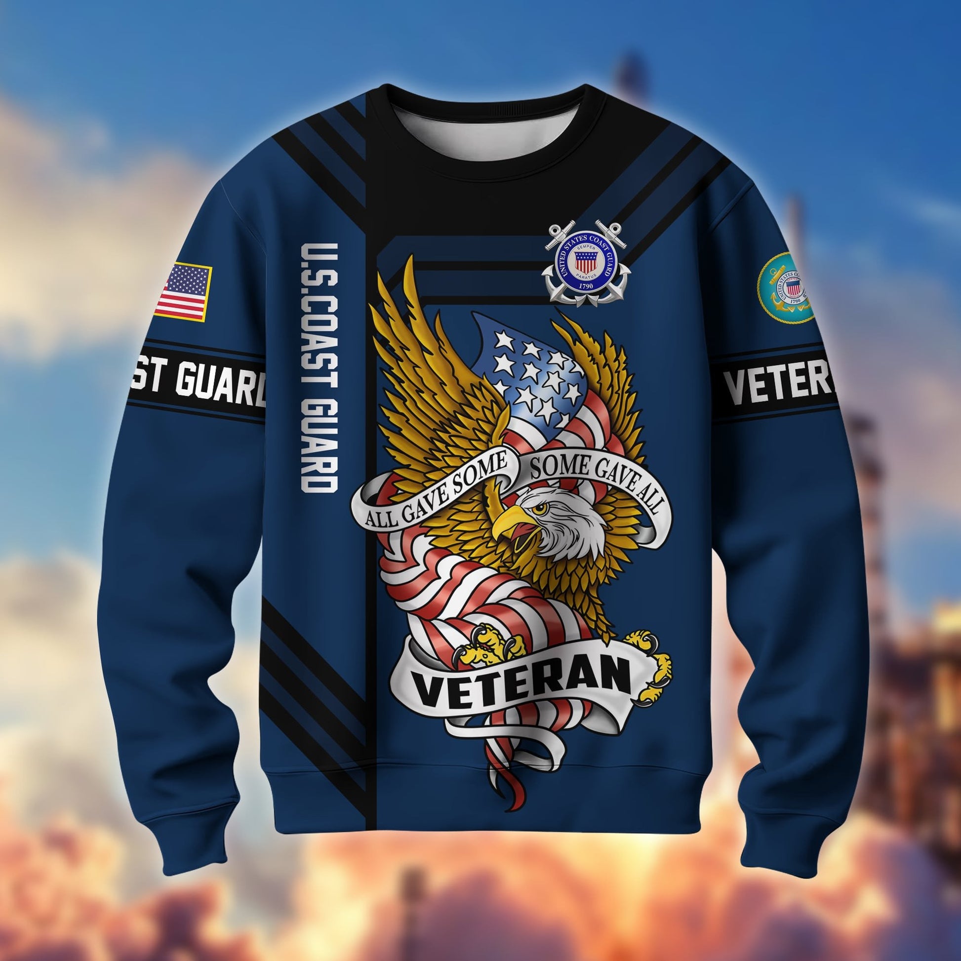 Premium All Gave Some Some Gave All US Veteran Sweatshirt APVC221202