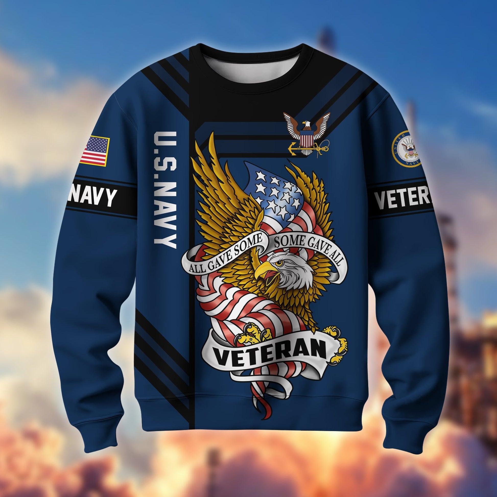 Premium All Gave Some Some Gave All US Veteran Sweatshirt APVC221202