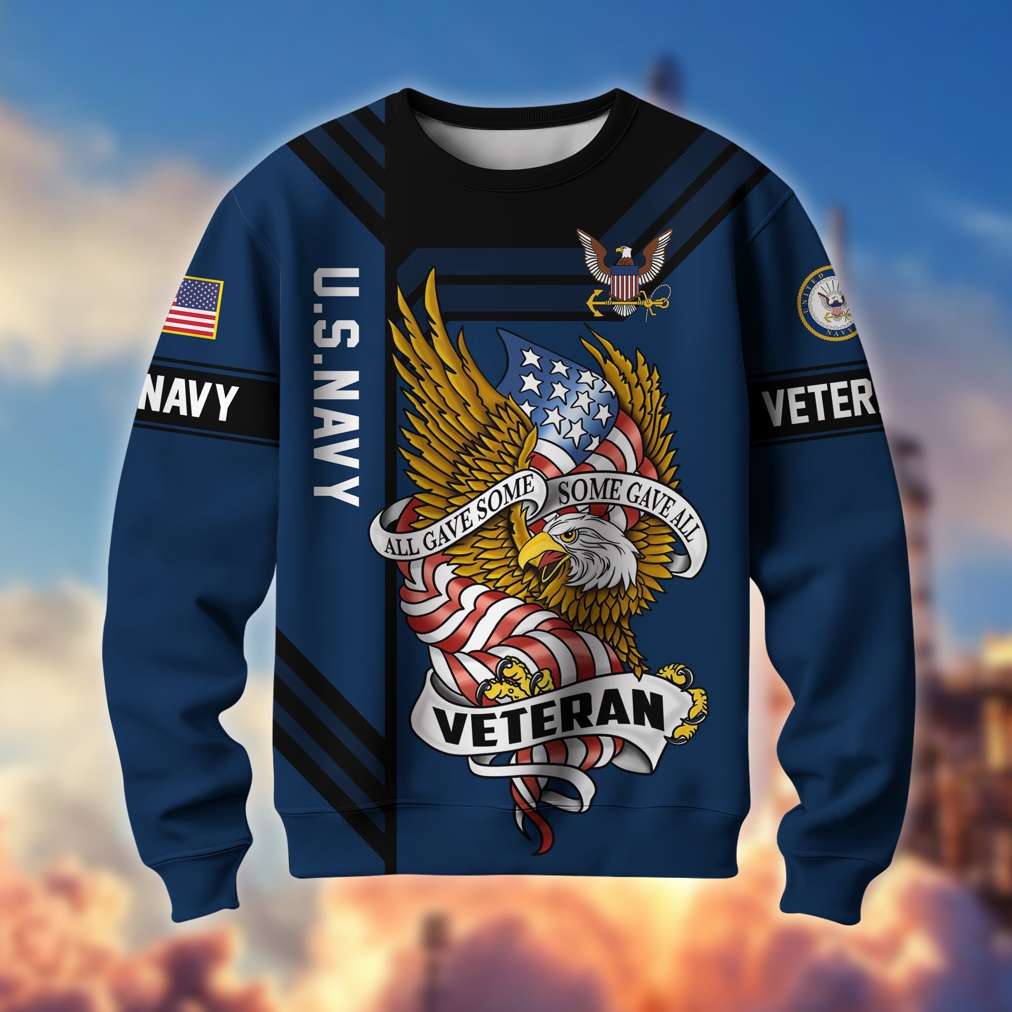 Premium All Gave Some Some Gave All US Veteran Sweatshirt APVC221202