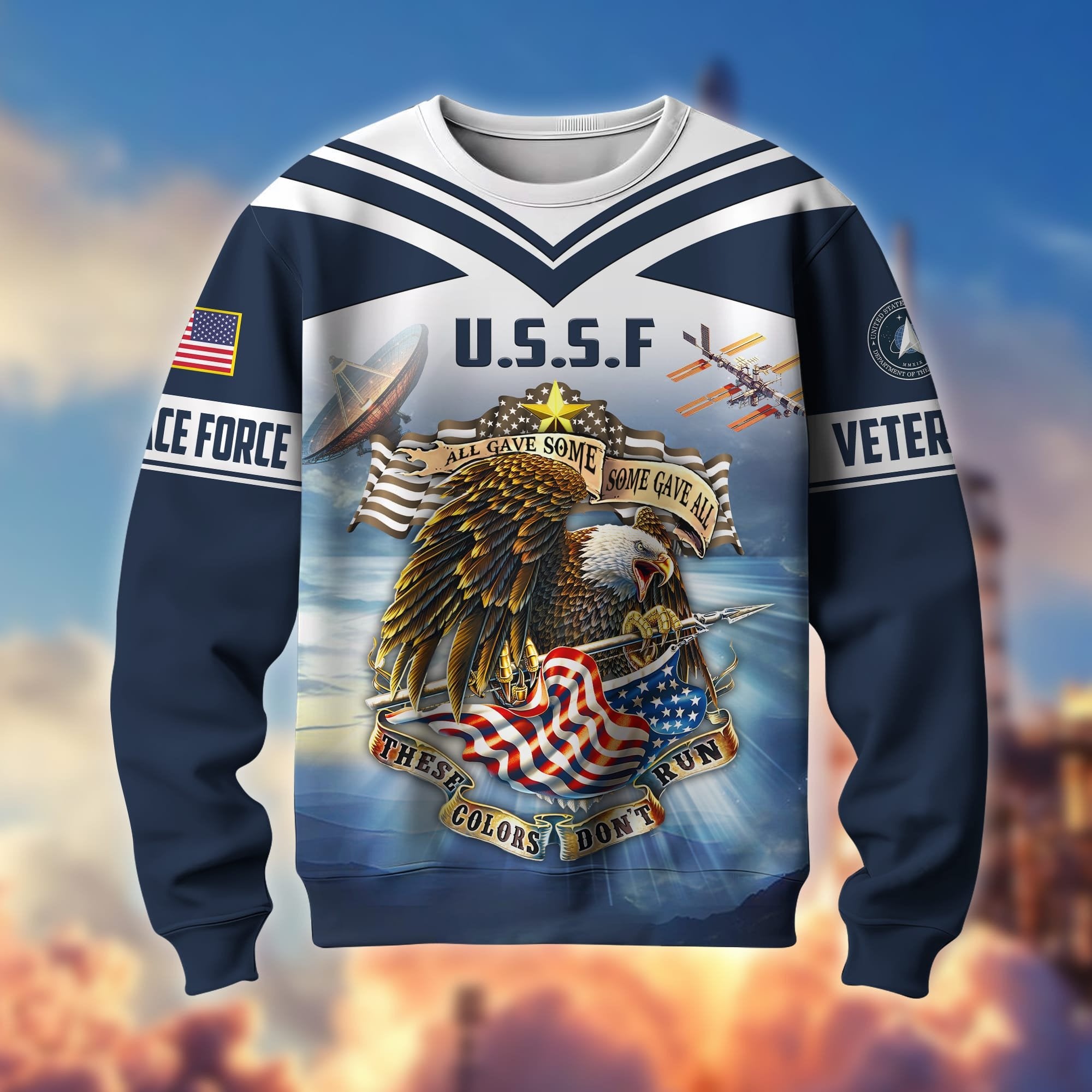 Premium These Colors Don't Run US Veteran Sweatshirt APVC271201