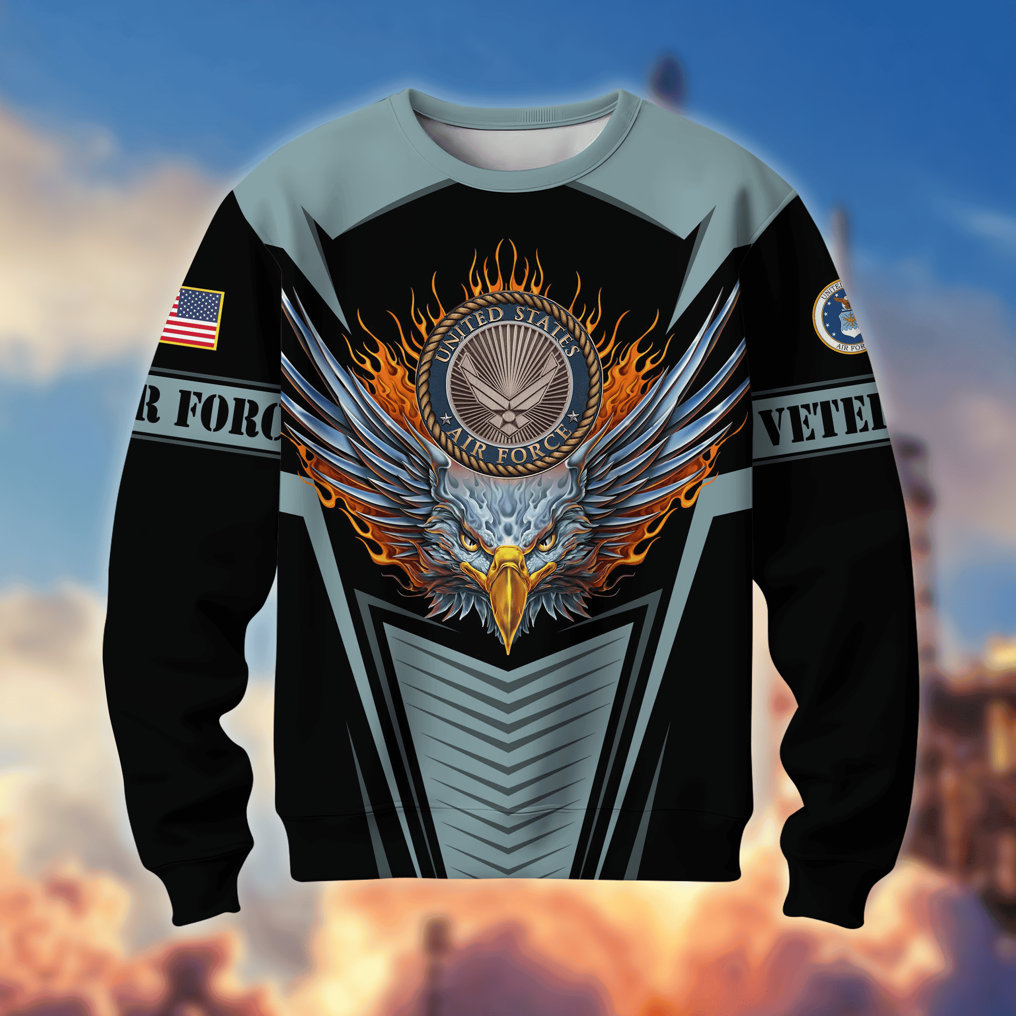 Premium Multiservice US Veteran Sweatshirt APVC160101