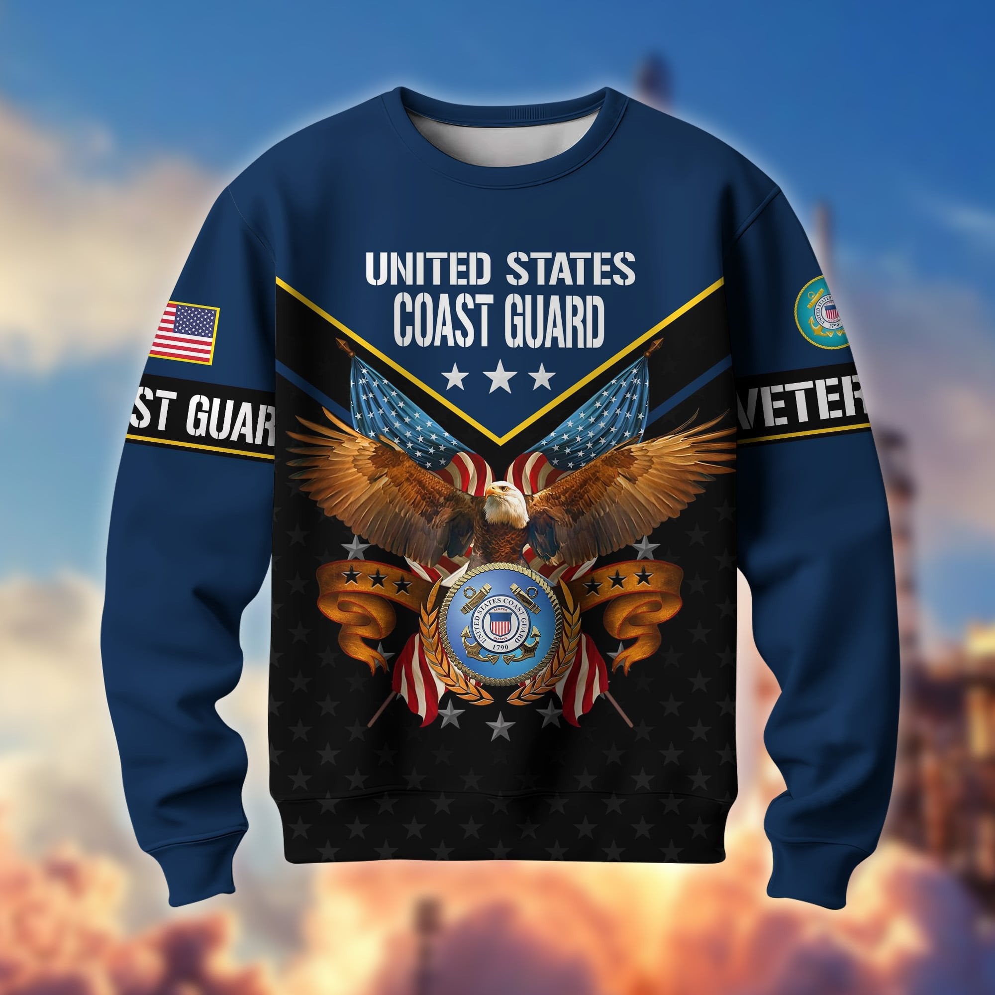 Premium American Pride US Veterans Sweatshirt APVC230101