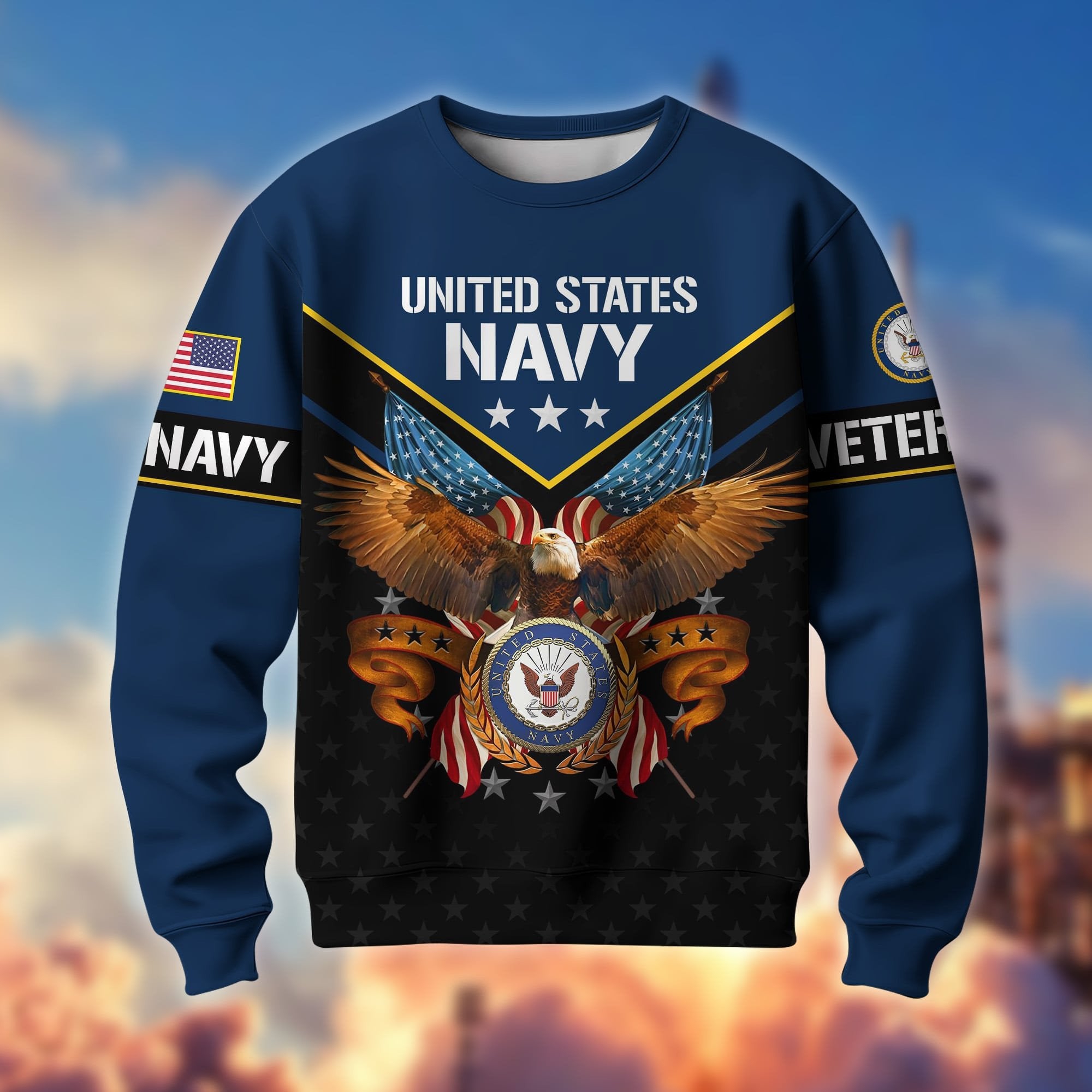 Premium American Pride US Veterans Sweatshirt APVC230101