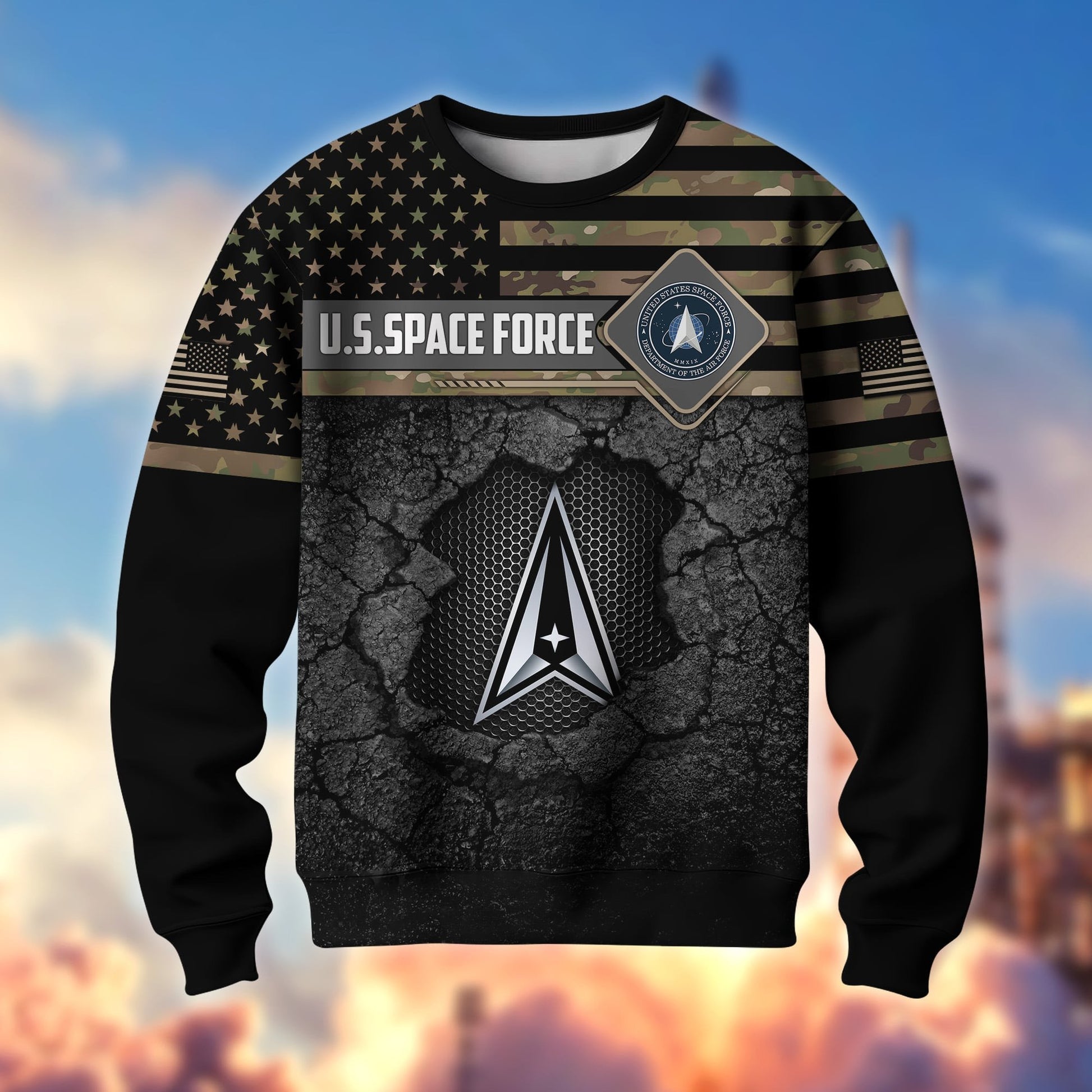 Premium Multiple US Military Services US Veterans Sweatshirt APVC230103