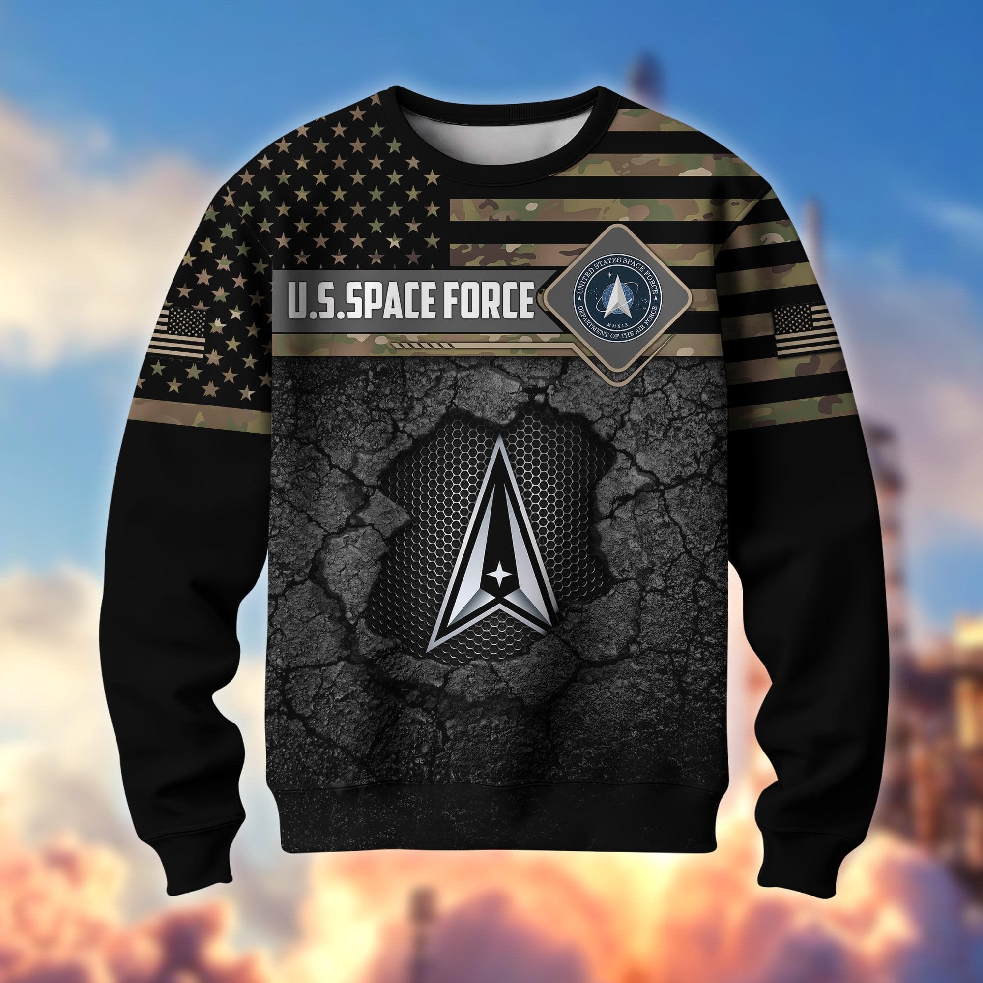 Premium Multiple US Military Services US Veterans Sweatshirt APVC230103