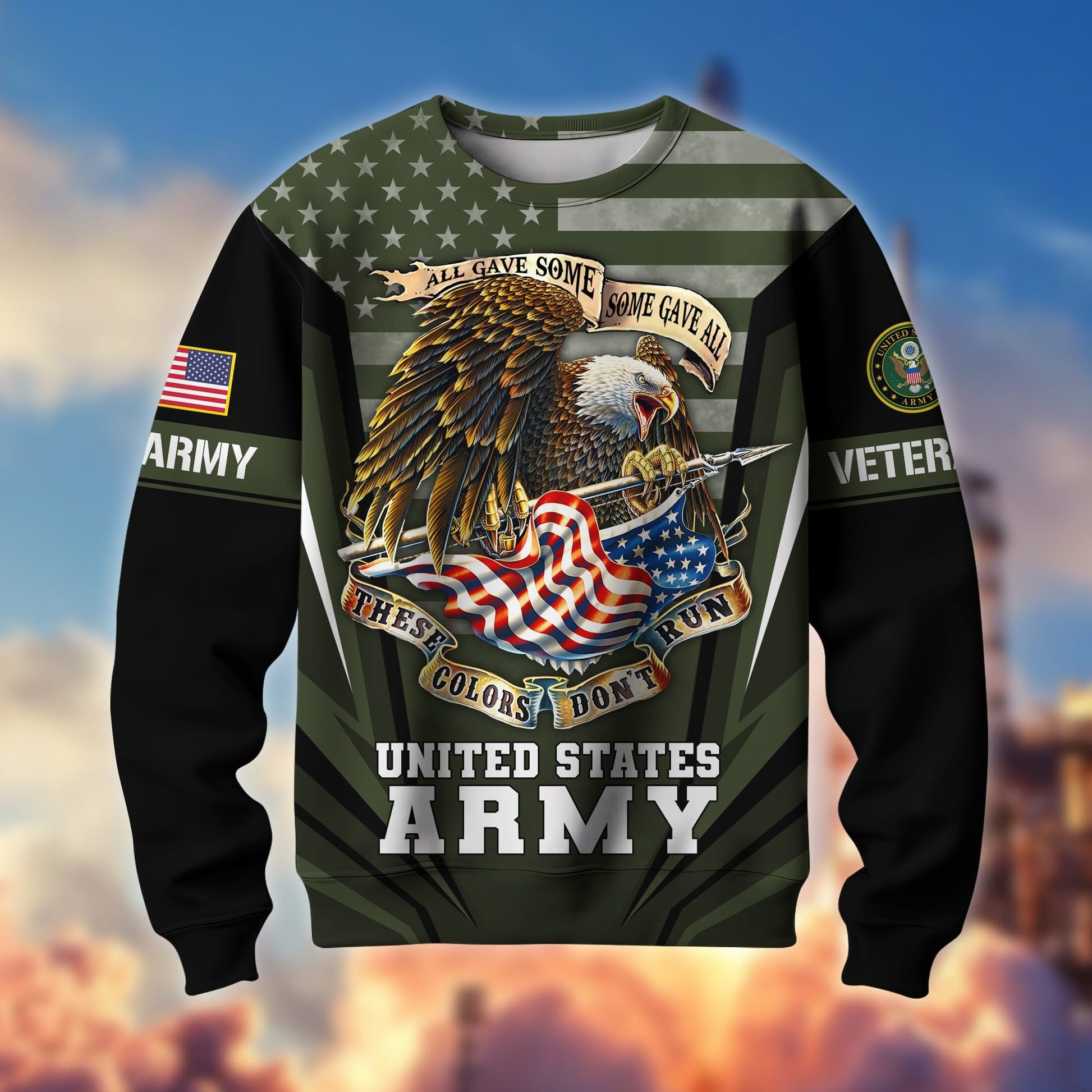Premium All Gave Some Some Gave All US Veterans Sweatshirt APVC251201