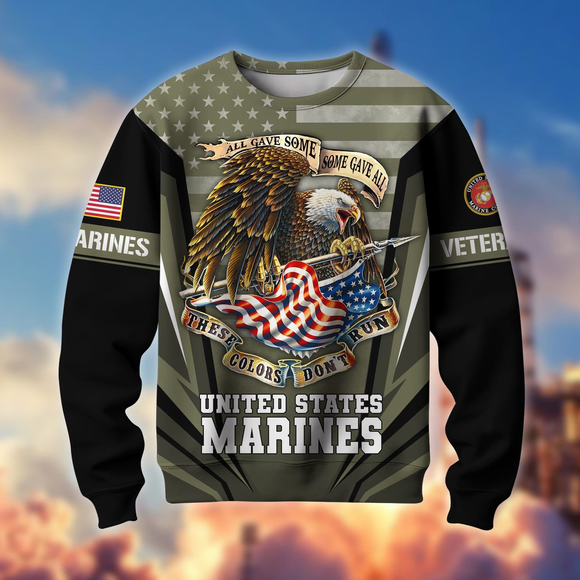 Premium All Gave Some Some Gave All US Veterans Sweatshirt APVC251201