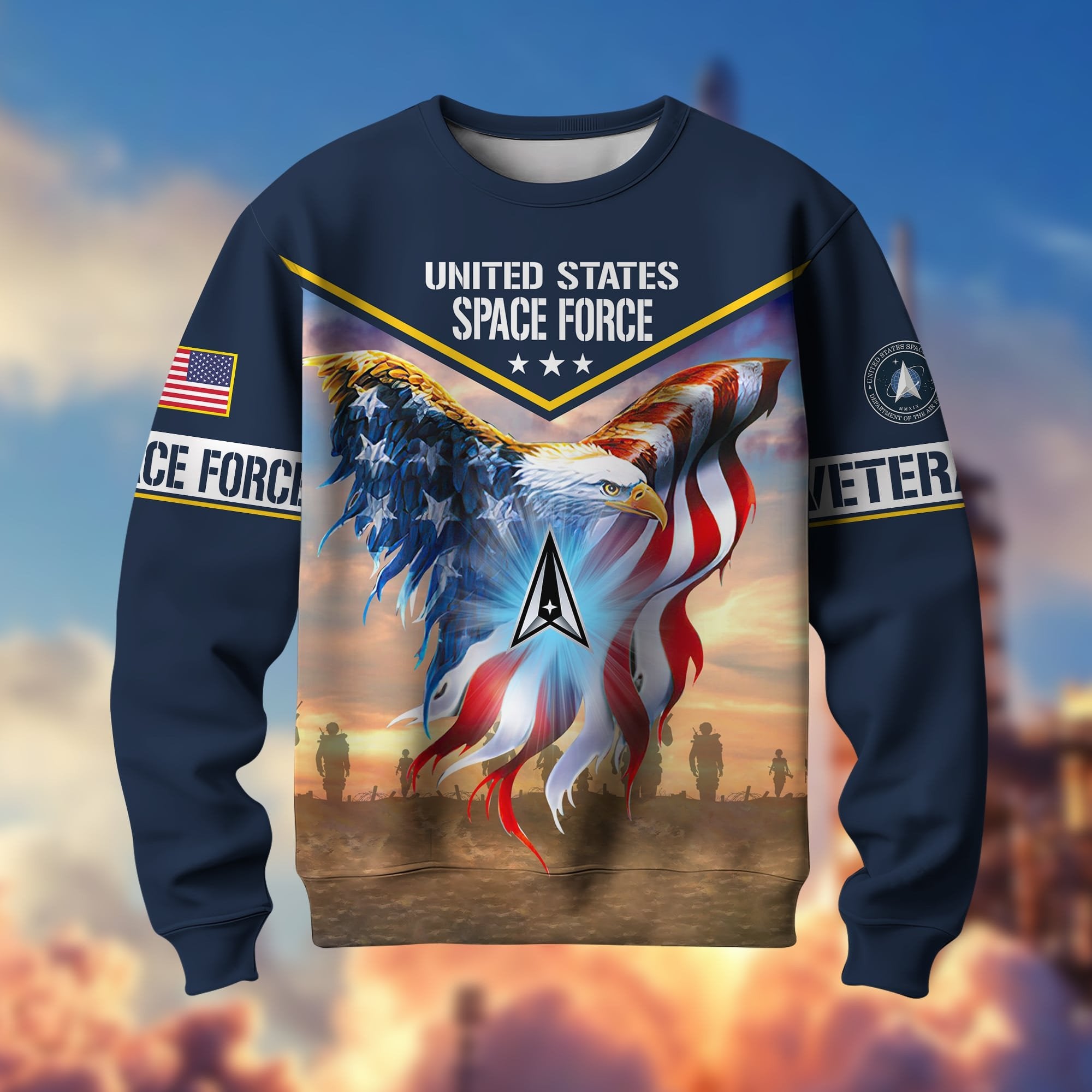 Premium American Pride US Veterans Sweatshirt APVC030203