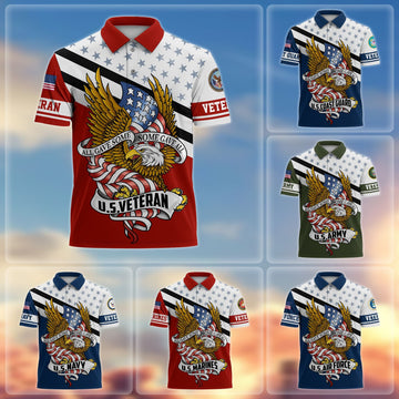 Premium All Gave Some Some Gave All US Veterans Polo Shirt APVC220203
