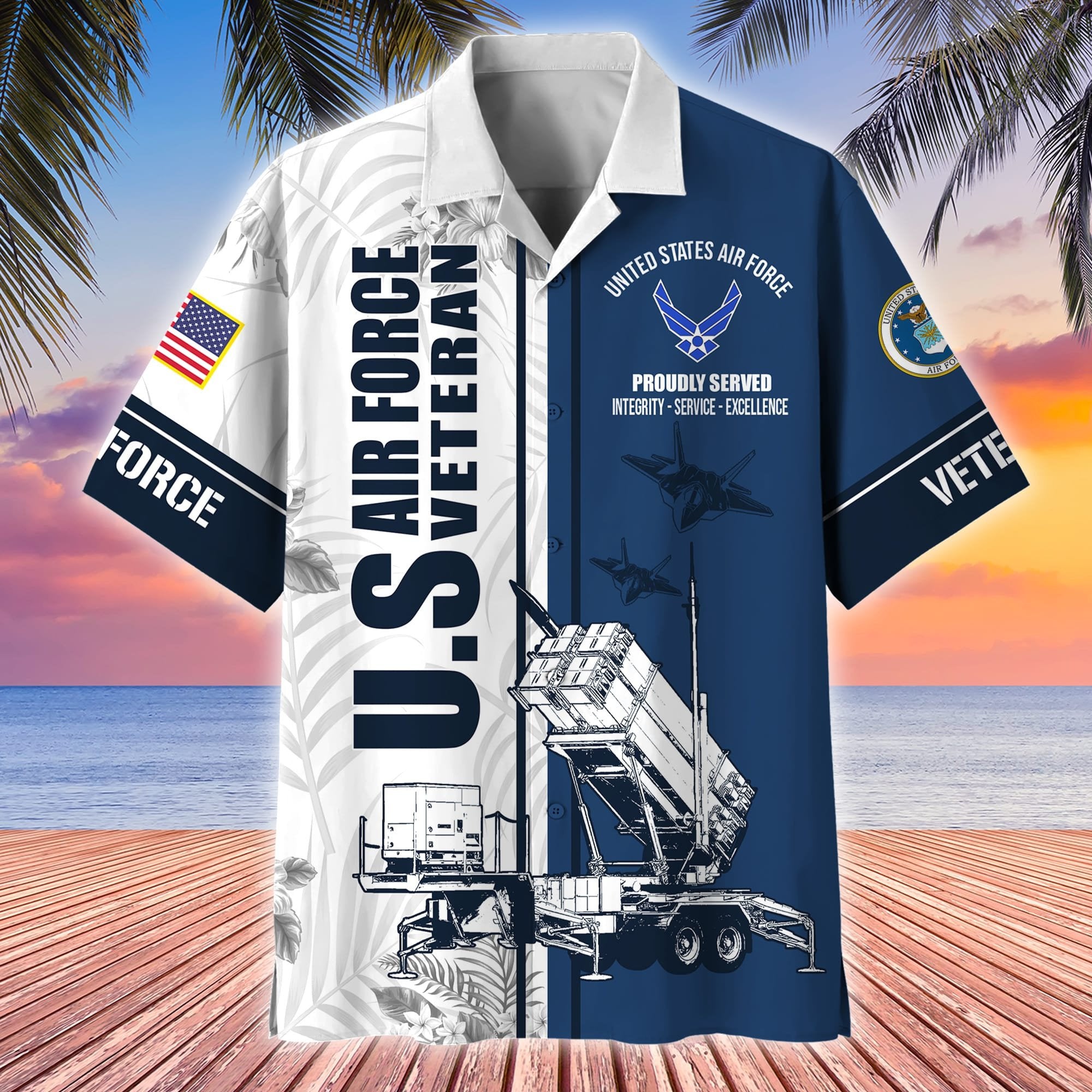 Premium Proudly Served US Veterans Hawaii Shirt APVC160401