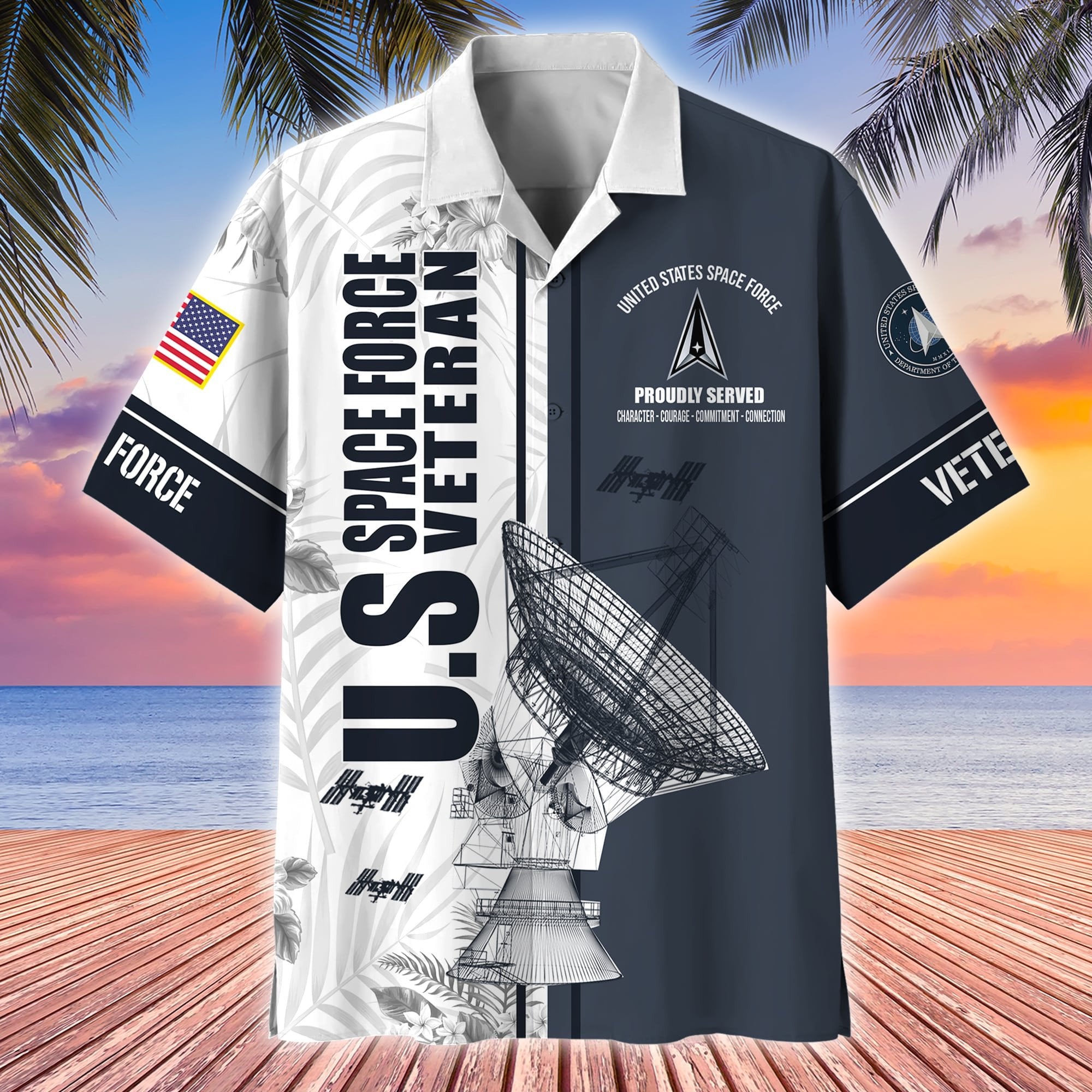 Premium Proudly Served US Veterans Hawaii Shirt APVC160401