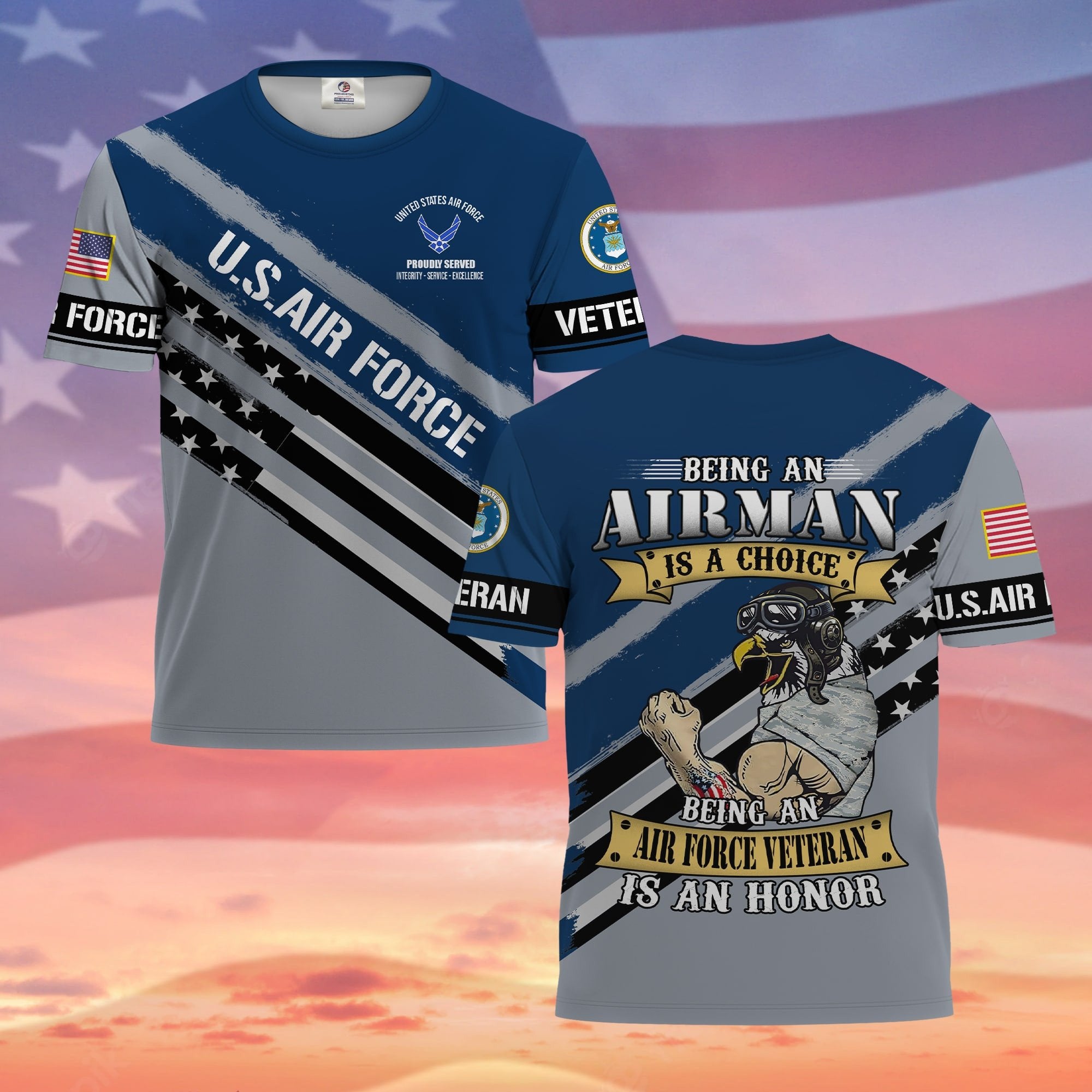 Premium Being A Soldier Is An Honor US Veterans T-Shirt APVC260401