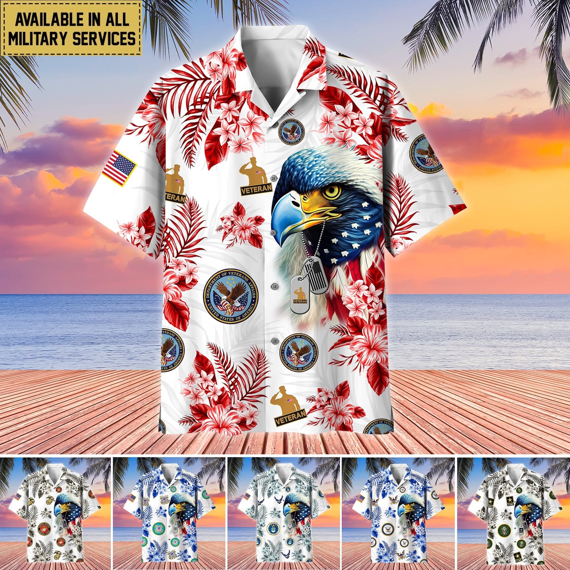 Unique Proudly Served US Veterans Hawaii Shirt NPVC010601