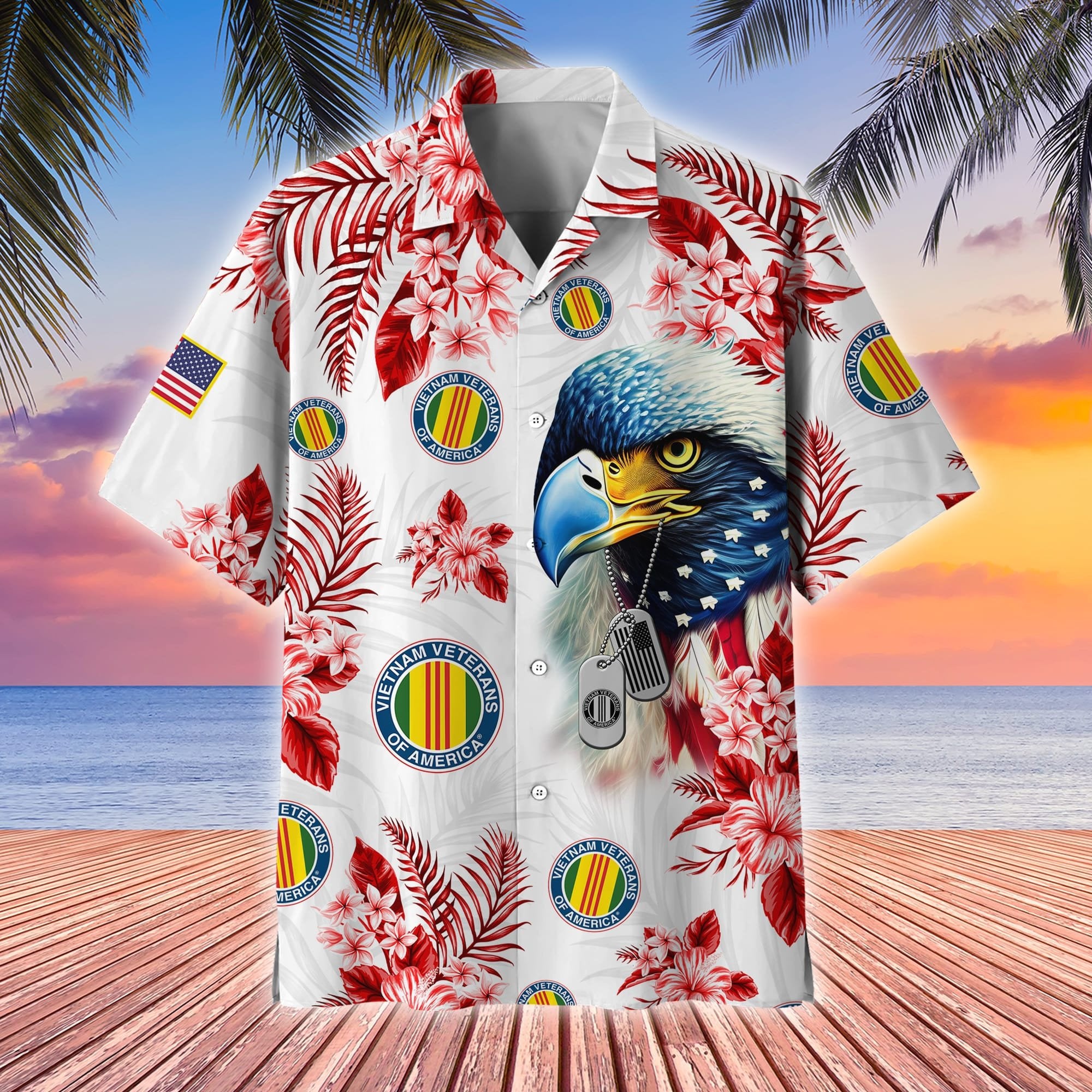 Unique Proudly Served US Veterans Hawaii Shirt NPVC010601