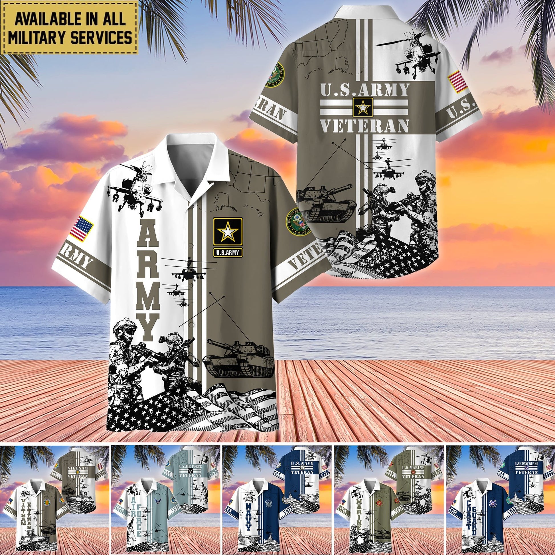 Premium Proudly Served US Veterans Hawaii Shirt NPVC020603