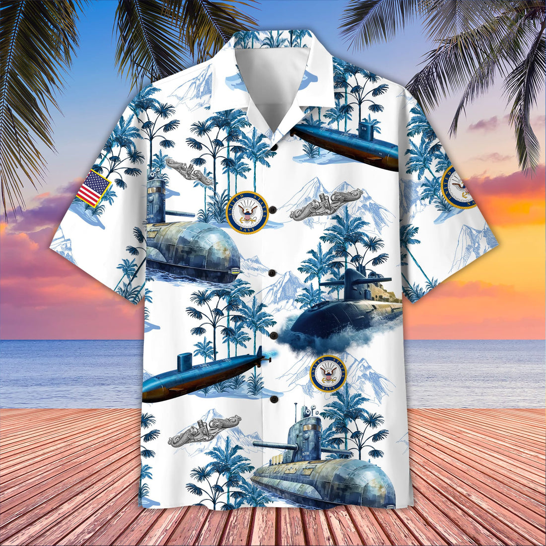 Premium US Submarines Hawaii Shirt APVC060513