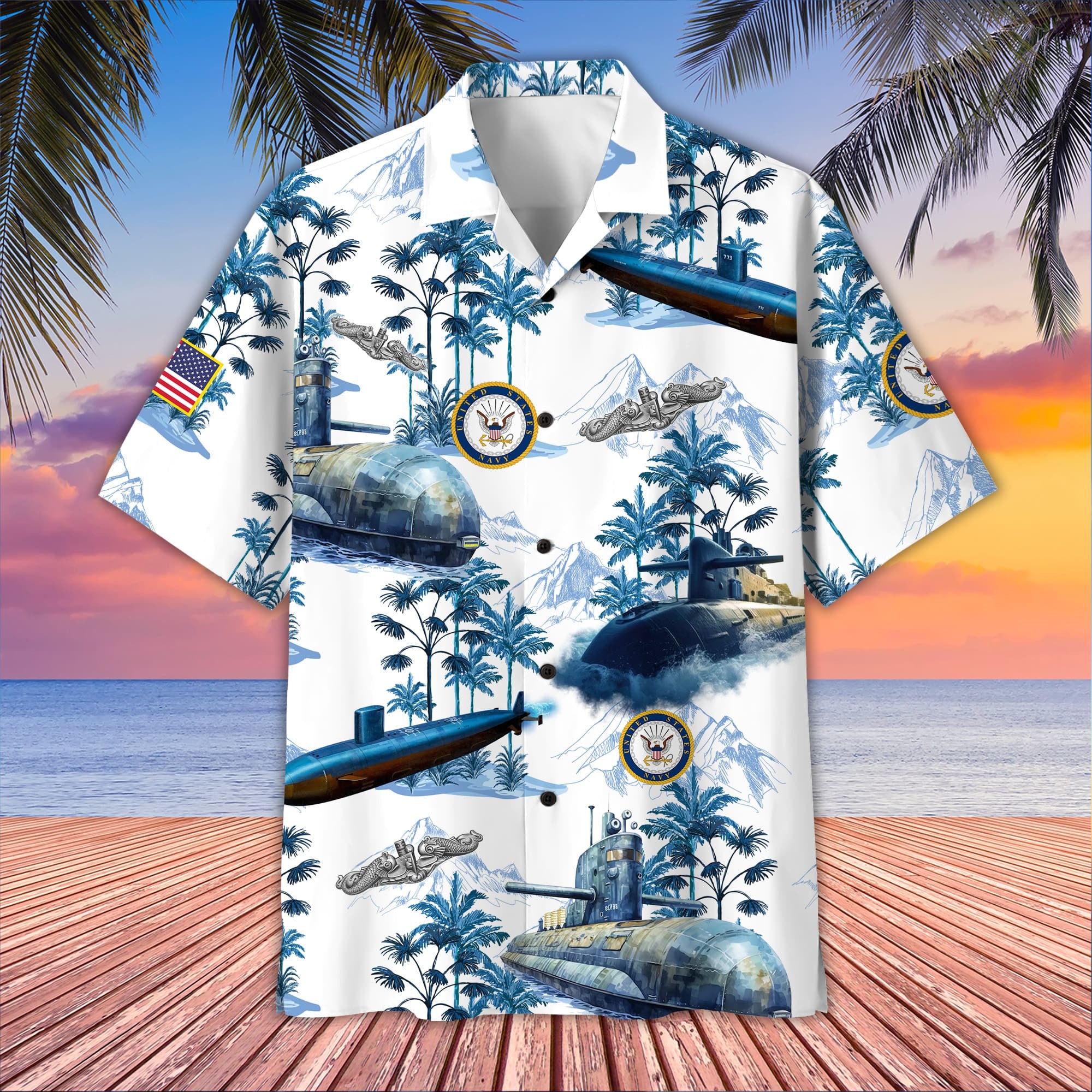 Premium US Submarines Hawaii Shirt APVC060513