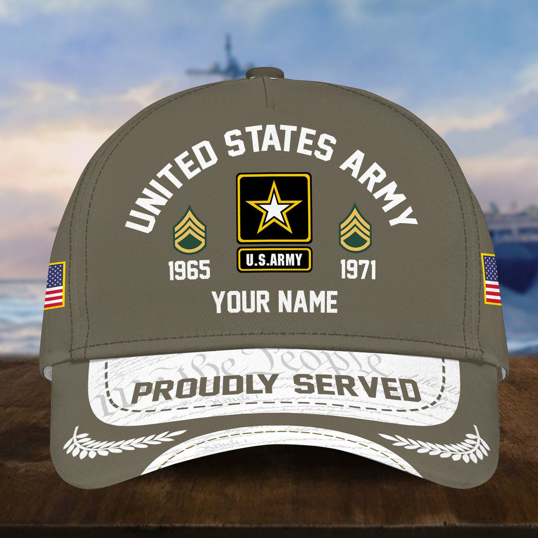 US Army Custom Hat - Military Army Honor Cap VPVC001401