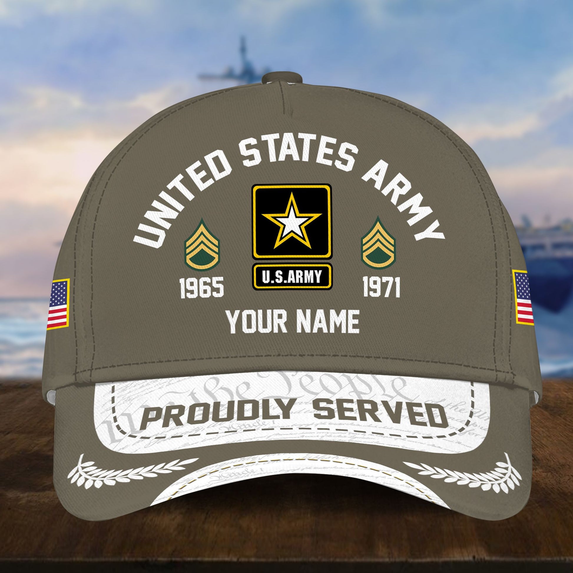 US Army Custom Hat - Military Army Honor Cap VPVC001401