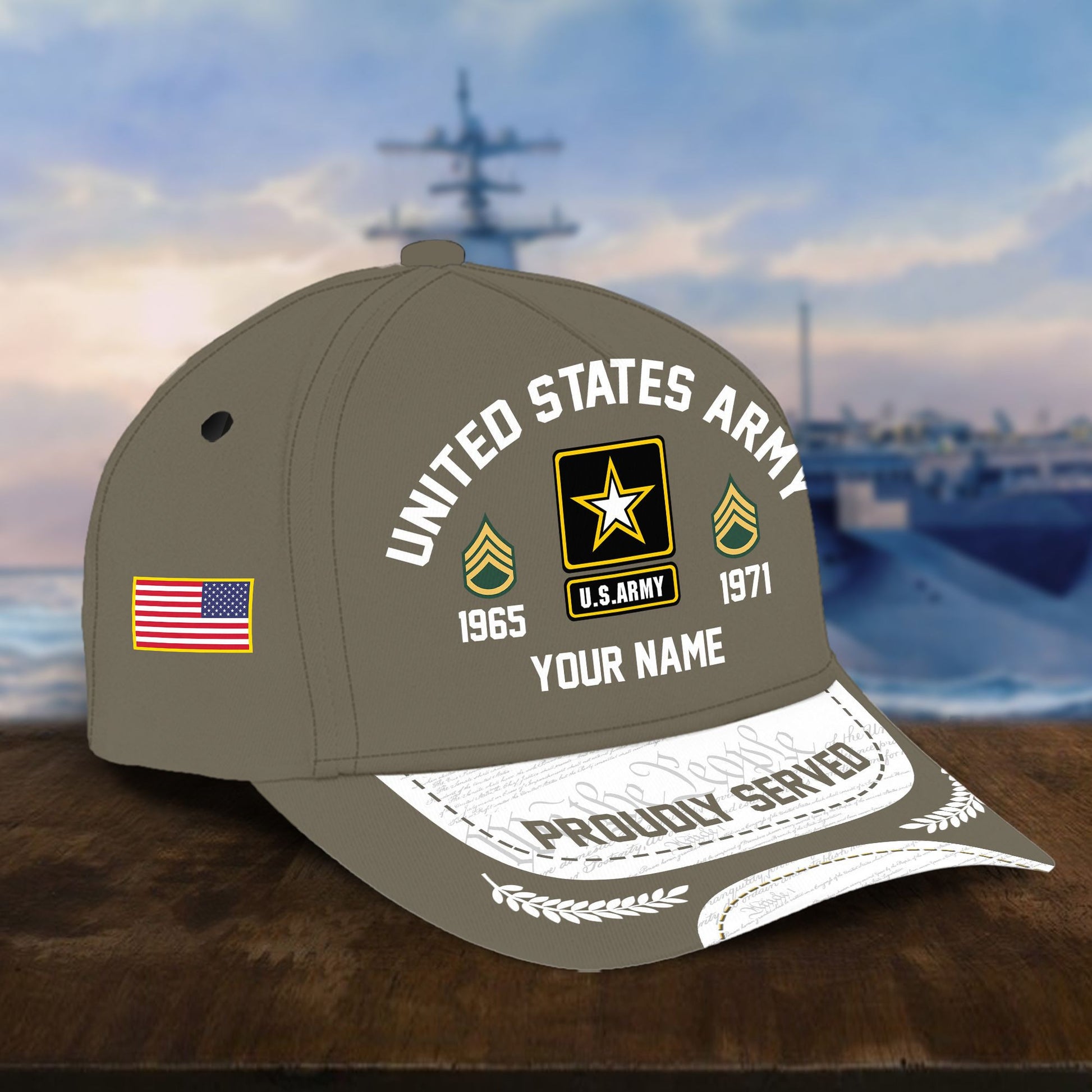 US Army Custom Hat - Military Army Honor Cap VPVC001401