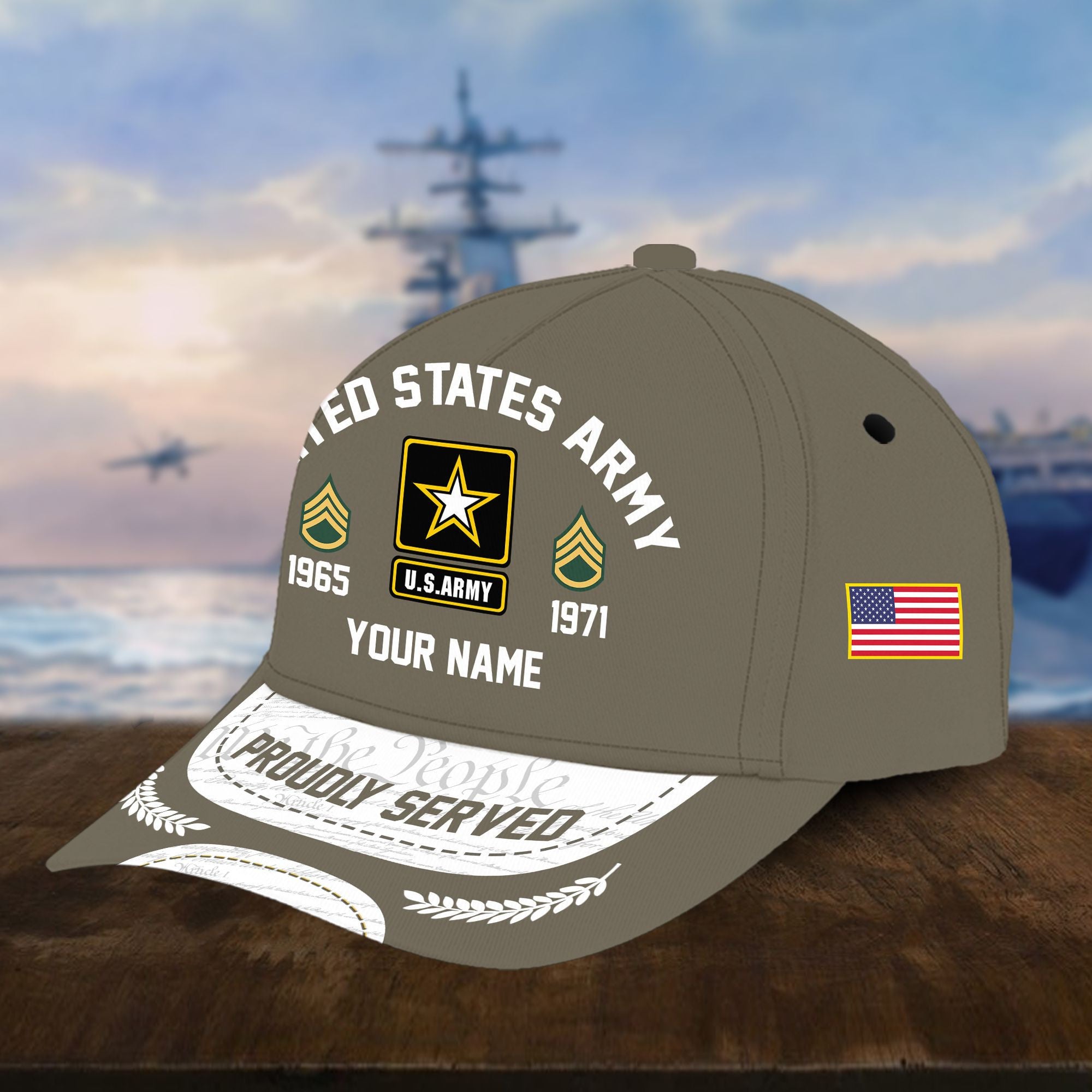US Army Custom Hat - Military Army Honor Cap VPVC001401